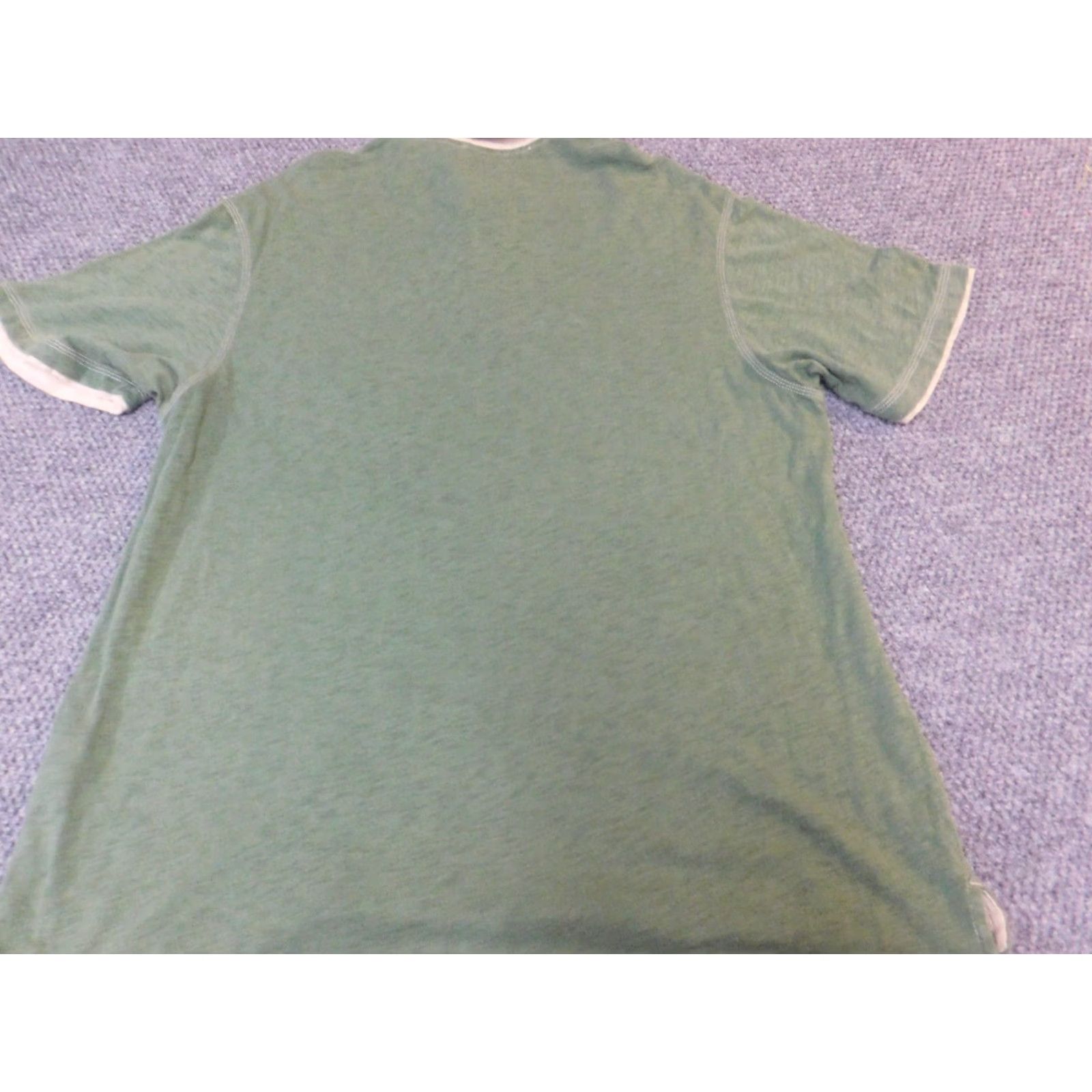 Cremieux Cremieux Polo Shirt XL Green Button-Down Collared Short Sleeve Regular Pocket Golf Classic Mens Size US XL / EU 56 / 4 - 6 Thumbnail