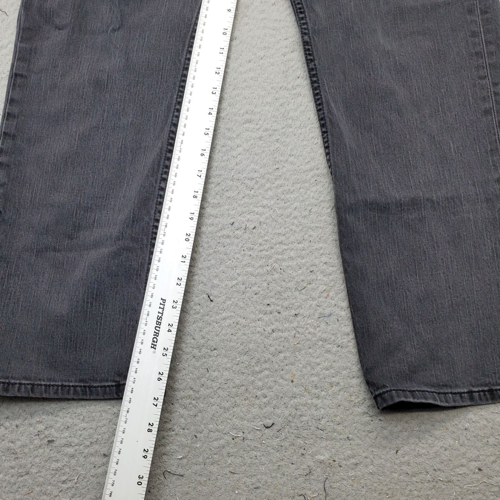 Levi's Levi's 559 Wide Leg Jeans Men 38/30 Black Denim Red Tab Arcuate Pocket Shirt? Size US 38 / EU 54 - 4 Thumbnail