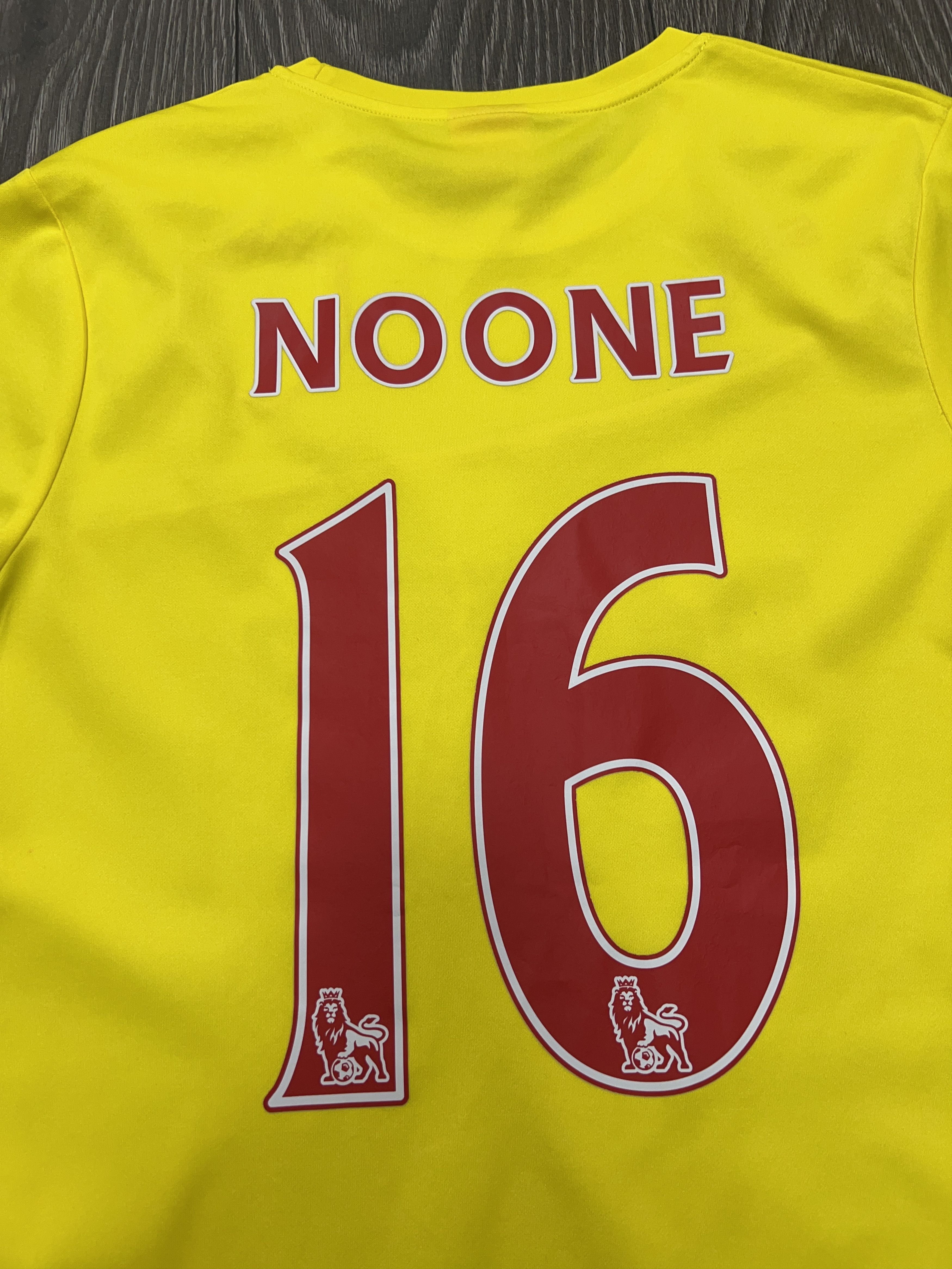 Puma #16 NOONE Cardiff City 2013 2014 Football Soccer Shirt Jerse Size US M / EU 48-50 / 2 - 11 Thumbnail