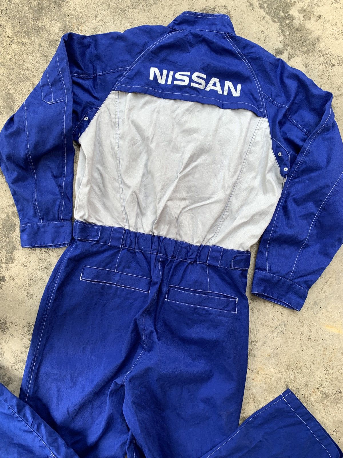 Japanese Brand × Uniform Wares VINTAGE 90s NISSAN JUMPSUIT GTR Size US 36 / EU 52 - 1 Thumbnail