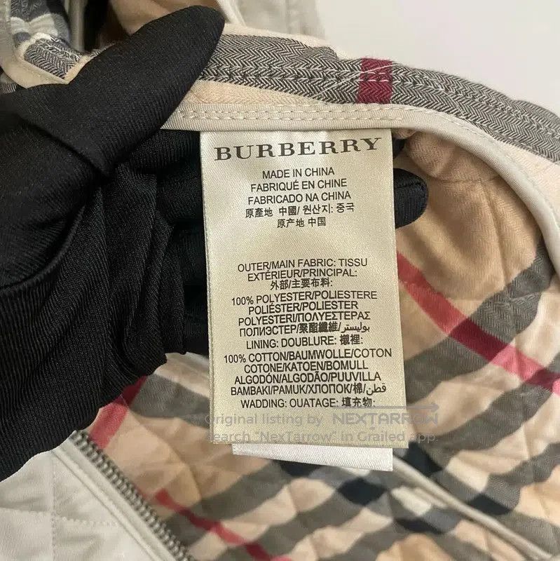 Burberry Burberry Quilted Beige Short Winter Jacket. Size M / US 6-8 / IT 42-44 - 5 Thumbnail