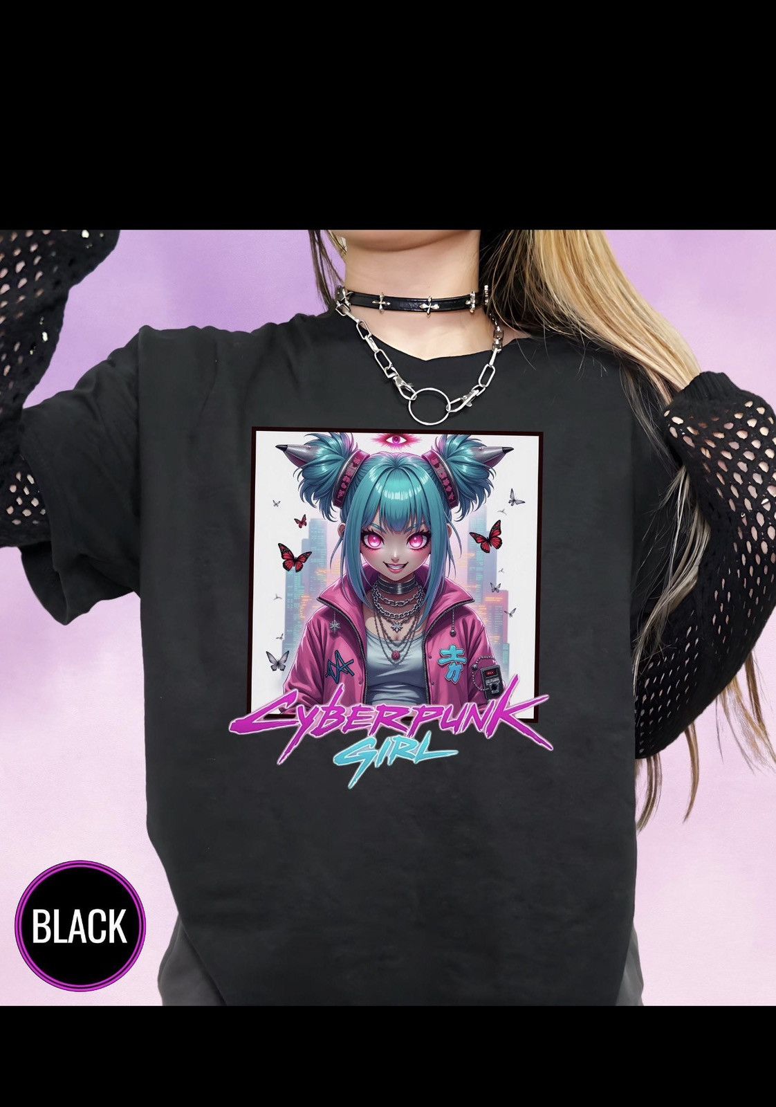 Other Custom anime shirts! Size US L / EU 52-54 / 3 - 11 Thumbnail