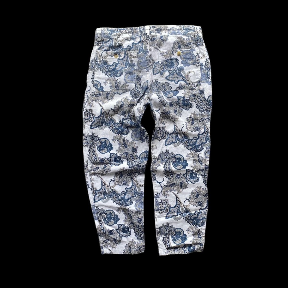 URBAN RESEARCH DOORS Urban research paisley cropped pants Size US 32 / EU 48 - 5 Thumbnail