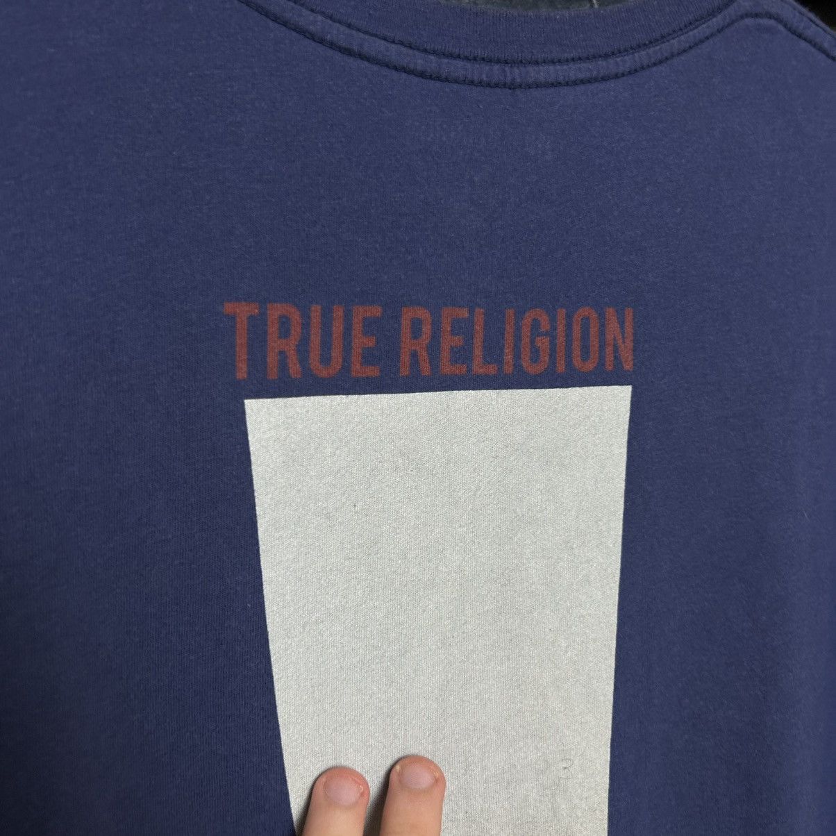 True Religion Mens True Religion Big logo Streetwear Japanese y2k tee Size US M / EU 48-50 / 2 - 11 Thumbnail