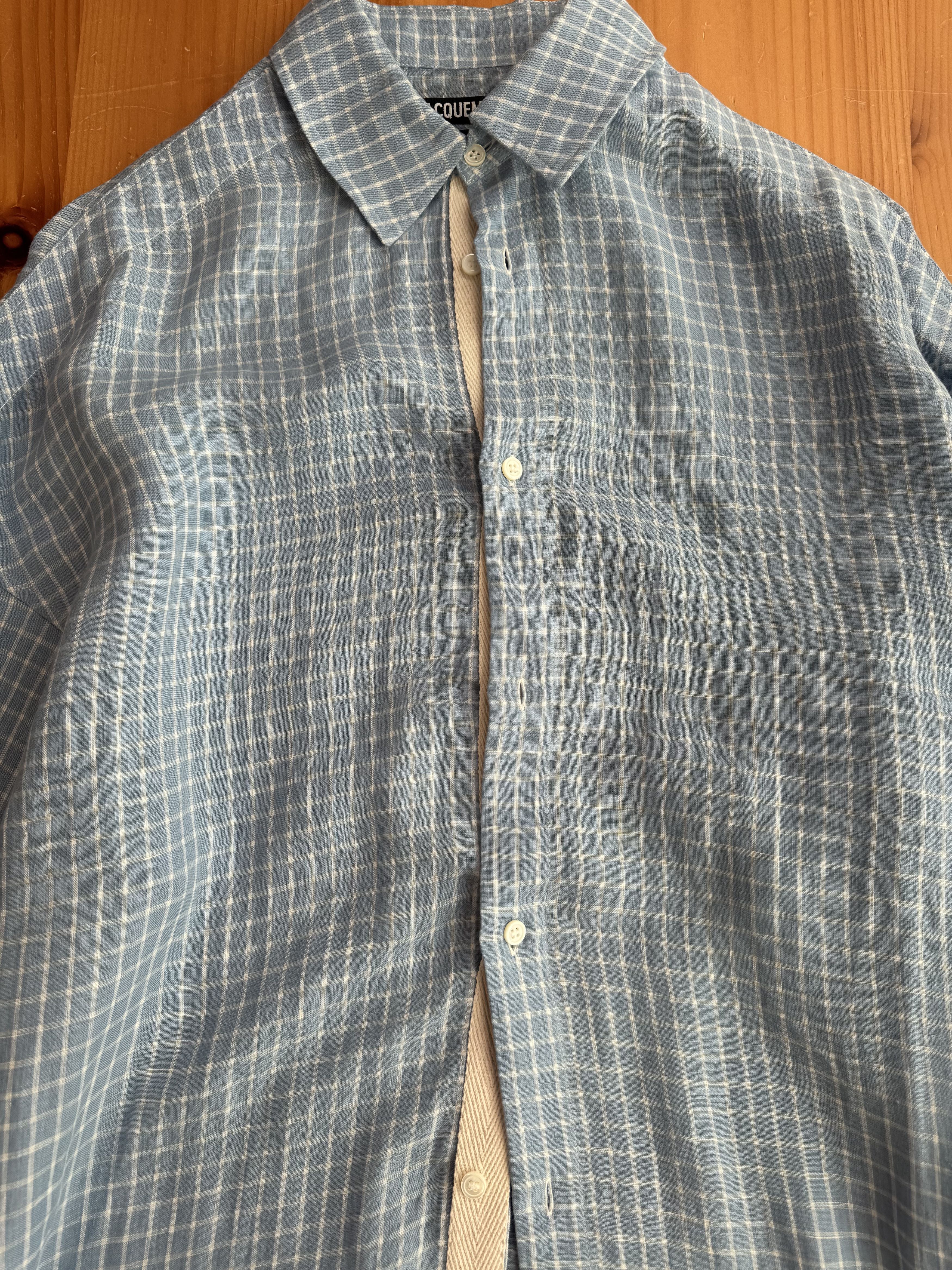 Jacquemus Jacquemus Plaid Check Oversized shirt Size US L / EU 52-54 / 3 - 5 Thumbnail