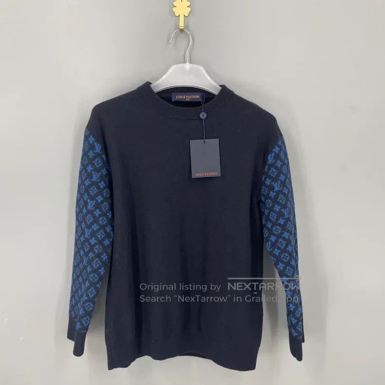 Louis Vuitton Louis Vuitton Monogram Long Sleeve Wool Sweater With Full Size US L / EU 52-54 / 3 - 1 Thumbnail