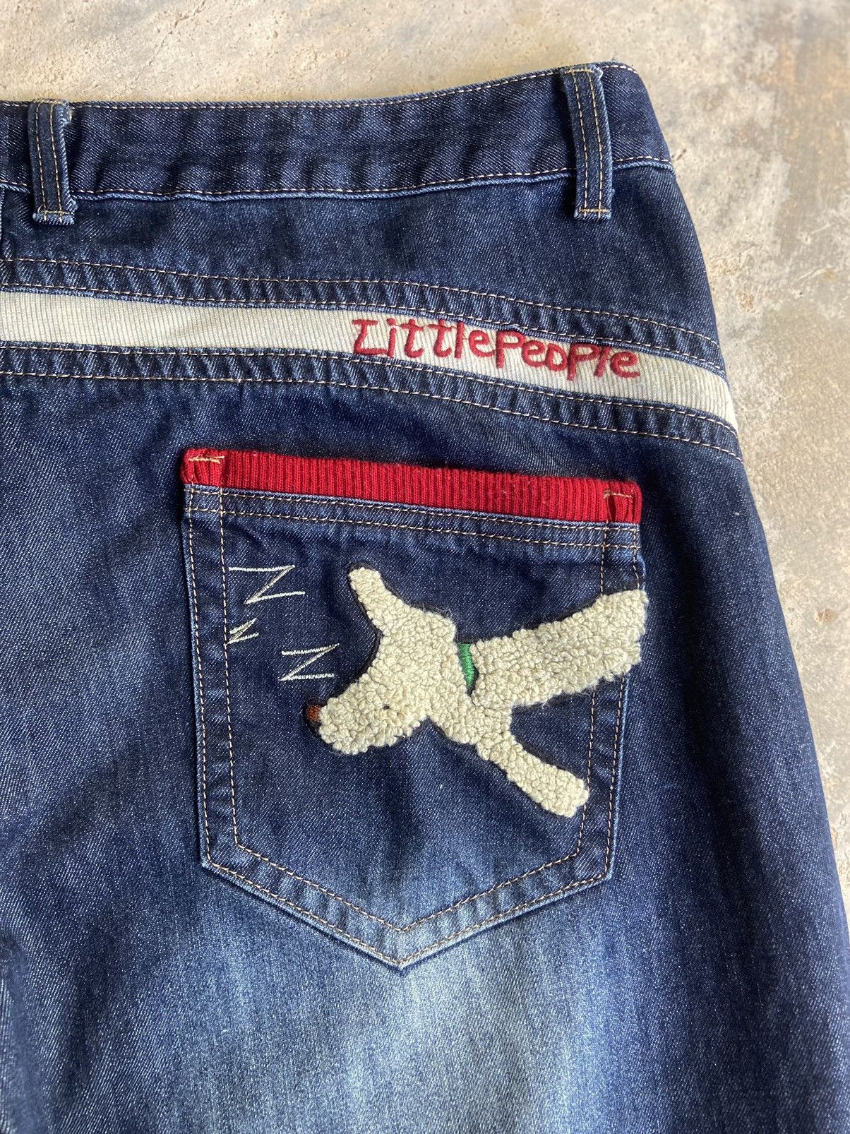 Japanese Brand Lolita Yoshitomo nara X Kurijyua little people jeans Size US 38 / EU 54 - 6 Thumbnail