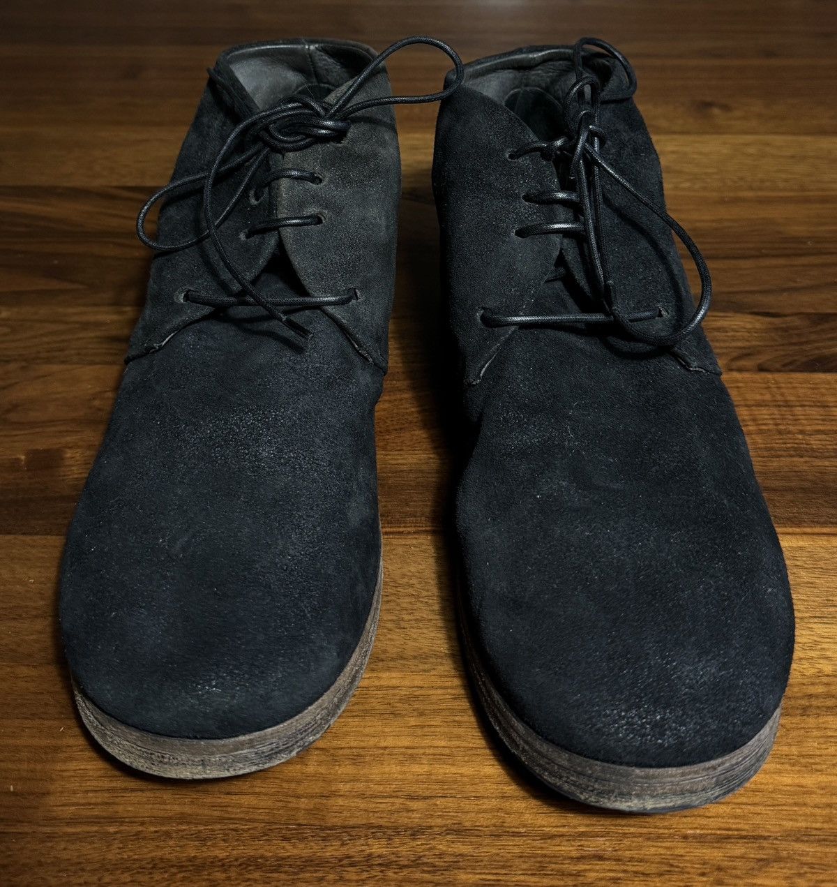 Marsell Marsell Boots waxed Black suede Size US 9.5 / EU 42-43 - 1 Thumbnail