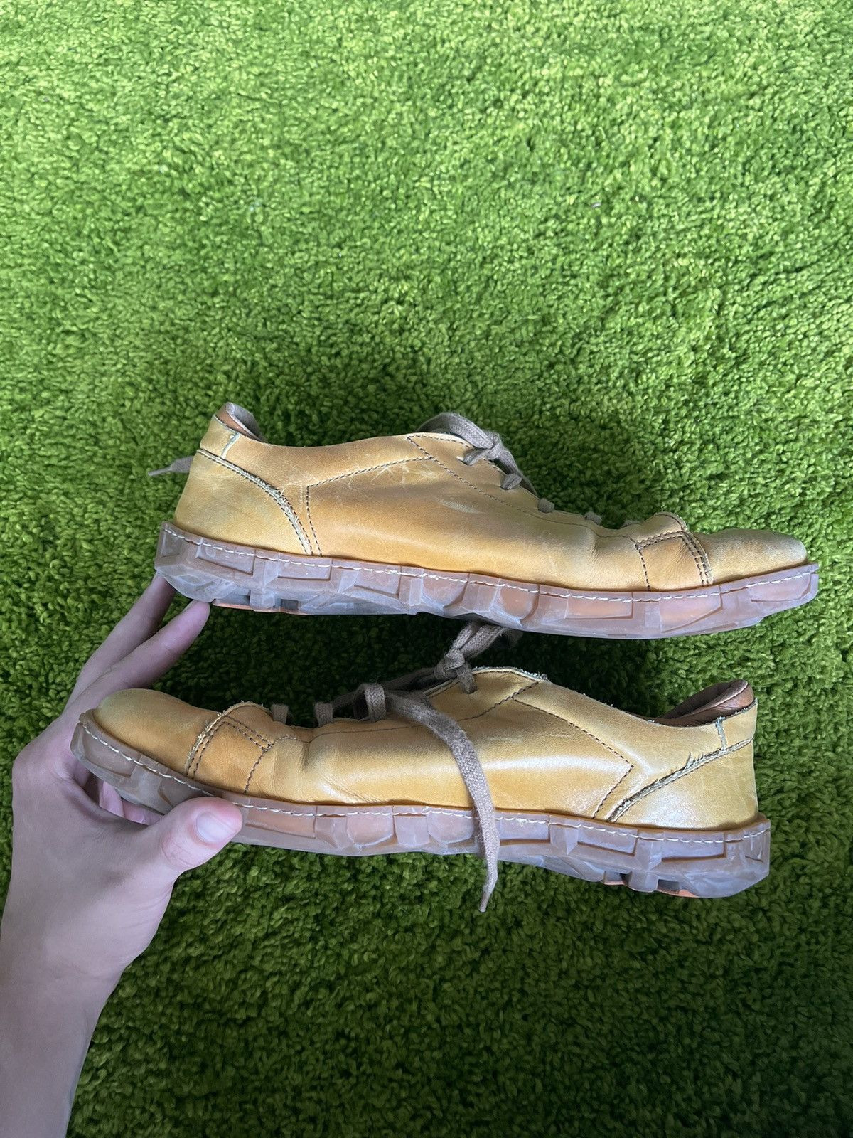 Designer The Art Company avant garde leather shoes Size US 11 / EU 44 - 6 Thumbnail