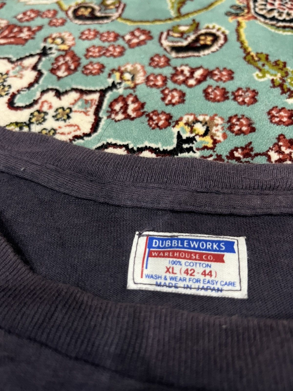 Japanese Brand Faded Indigo 4th Annual Seng Bang Frog Flash 1985 Tee Size US XS / EU 42 / 0 - 4 Thumbnail