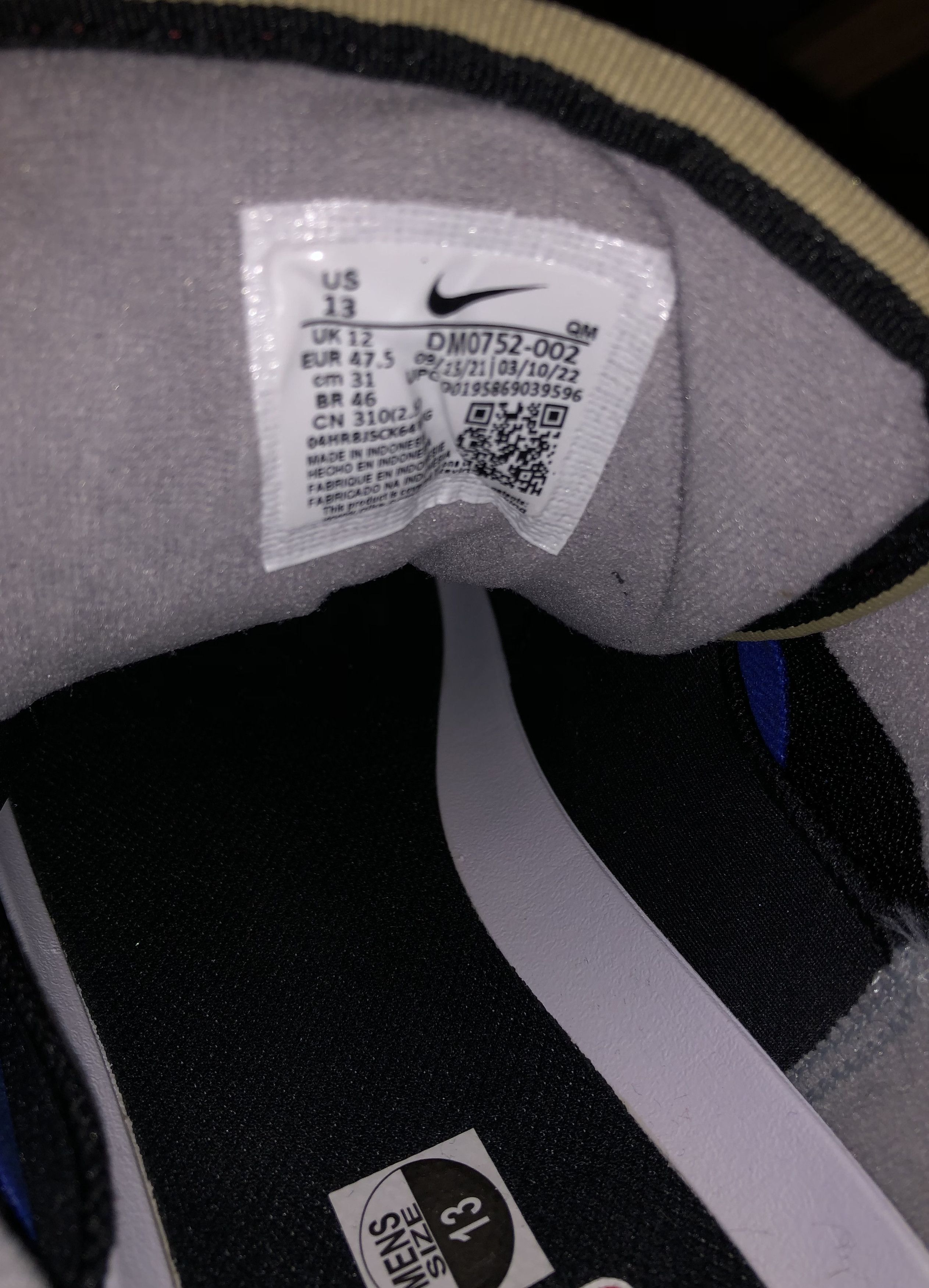 Nike Nike SB Ishod Wair x NBA Black 2022 Men's 13 "Sixers" Size US 13 / EU 46 - 7 Thumbnail