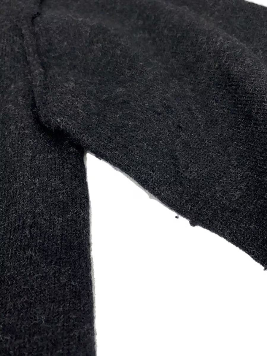 Y's × Yohji Yamamoto Raw Hem High Neck Wool Knit Cardigan Size US L / EU 52-54 / 3 - 4 Thumbnail
