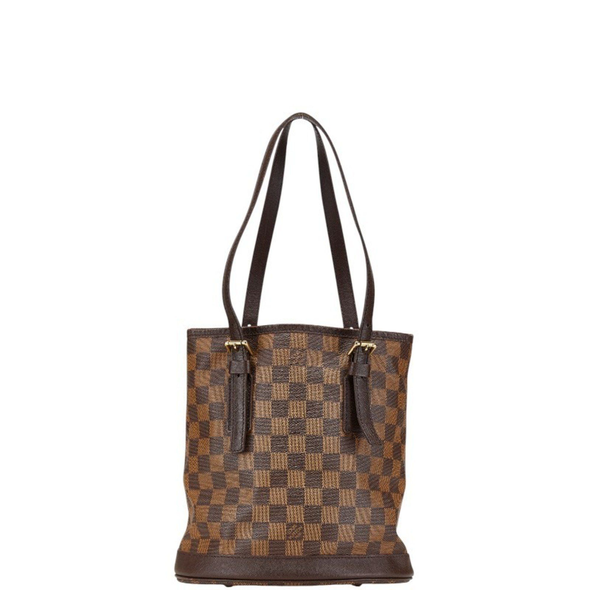 Louis Vuitton Damier Mare Tote Bag Shoulder Bucket N42240 Brown Pvc Leather Women's Louis Vuitton