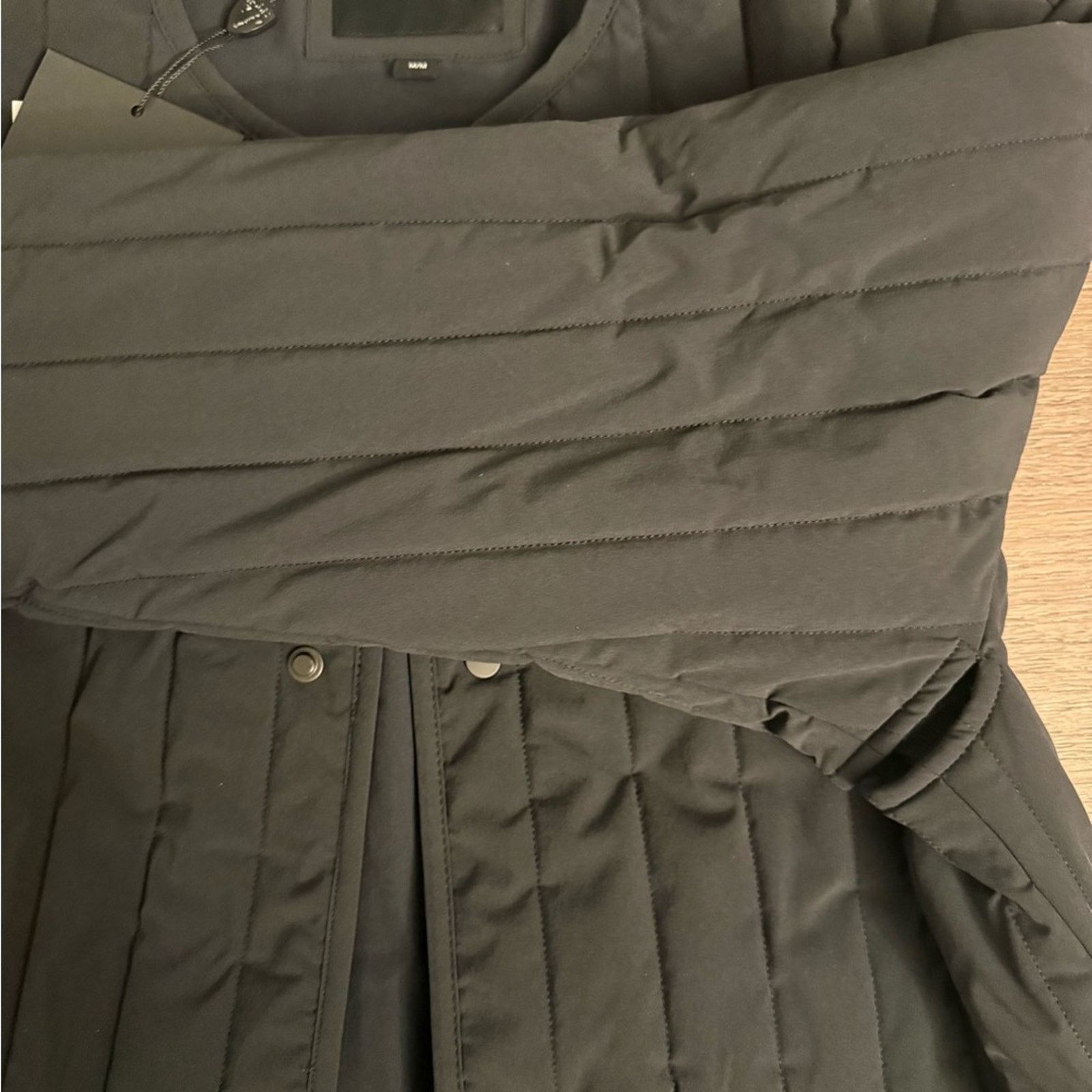 Nobis NWT Nobis women’s Eiffel Tower Black Quilted JKT Size M / US 6-8 / IT 42-44 - 10 Thumbnail