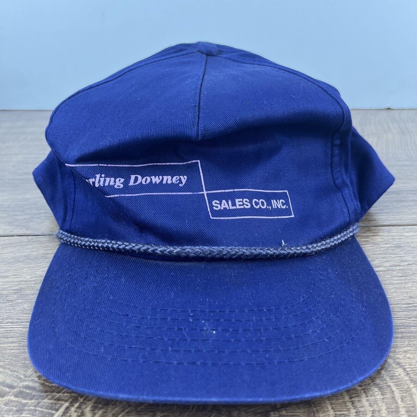 Other Sterling Downey Sales Snapback Hat Blue Adjustable Hat Blue Size ONE SIZE - 4 Thumbnail