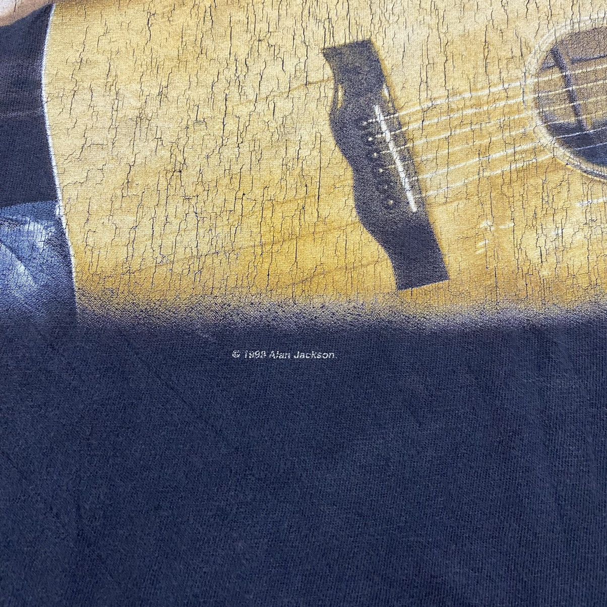 Vintage ©️1999 Vintage Alan Jackson High Mileage Shirt Size US L / EU 52-54 / 3 - 7 Thumbnail