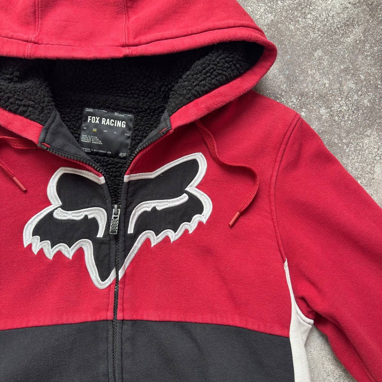 Affliction × Fox Racing Fox Racing Vintage Y2K Big Logo Zip Hoodie Size US M / EU 48-50 / 2 - 6 Thumbnail