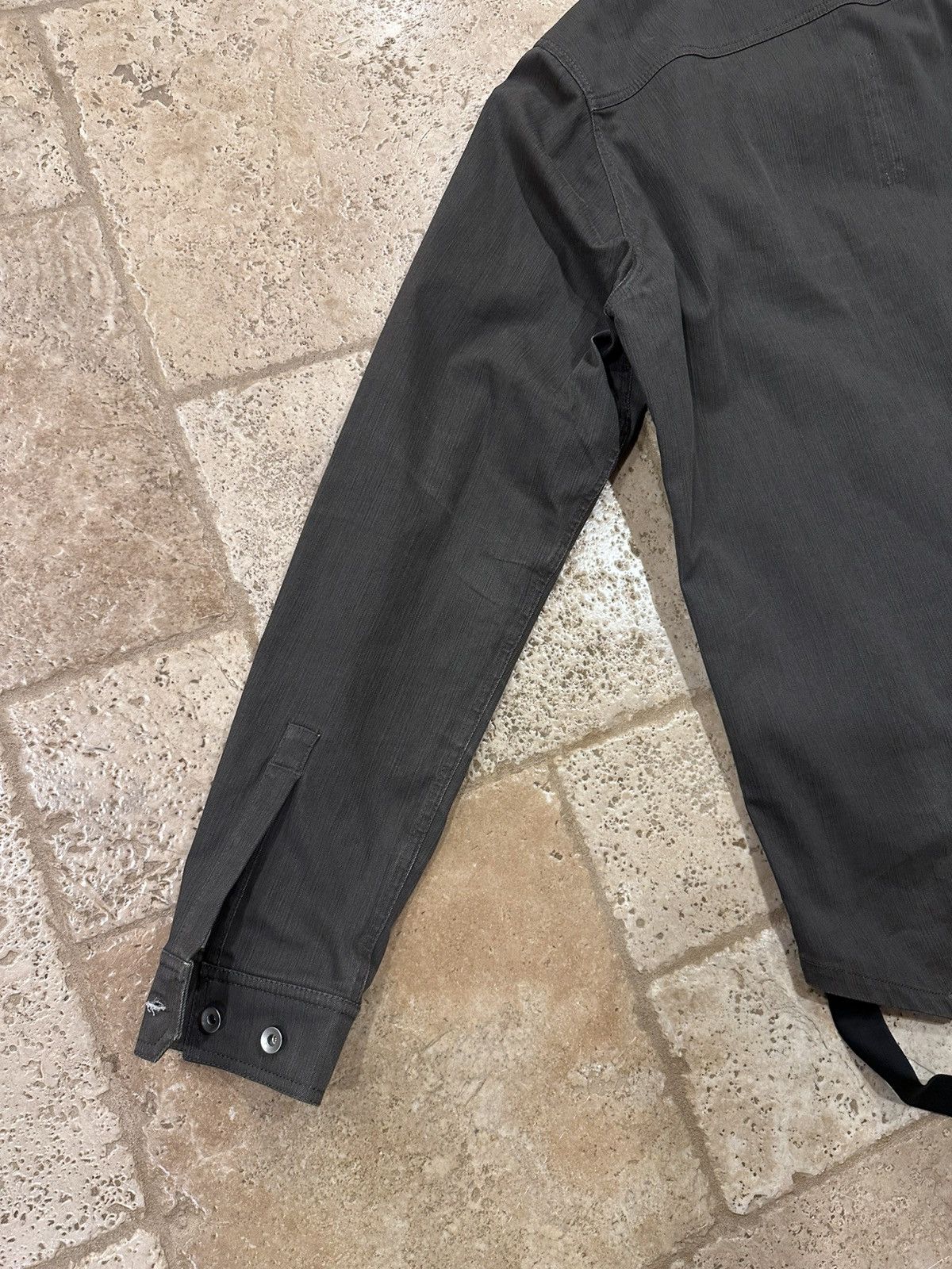 Rick Owens Drkshdw Rick Owens SS22 Drkshdw Dark Dust Denim Outershirt Size US M / EU 48-50 / 2 - 12 Thumbnail