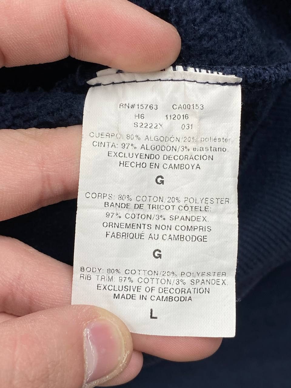 Supreme Champion Supreme Hooded Big Logo Men Size L Blue Size US L / EU 52-54 / 3 - 9 Thumbnail
