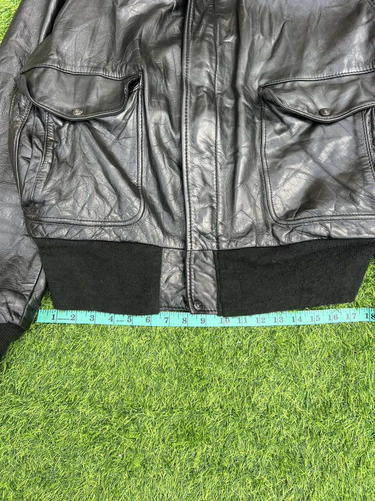 Schott VINTAGE SCHOTT NYC 184SM NAKED COWHIDE A-2 FLIGHT JACKET- M Size US M / EU 48-50 / 2 - 6 Thumbnail