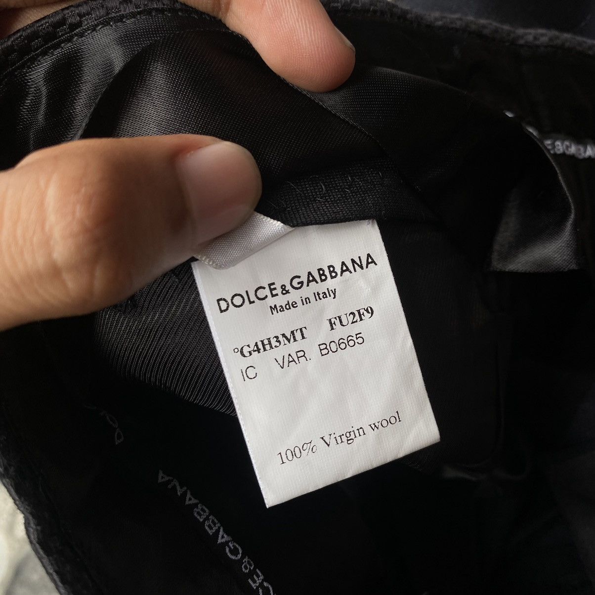 Dolce & Gabbana × Vintage Dolce & Gabana pants virgin wool old. Size US 34 / EU 50 - 8 Thumbnail