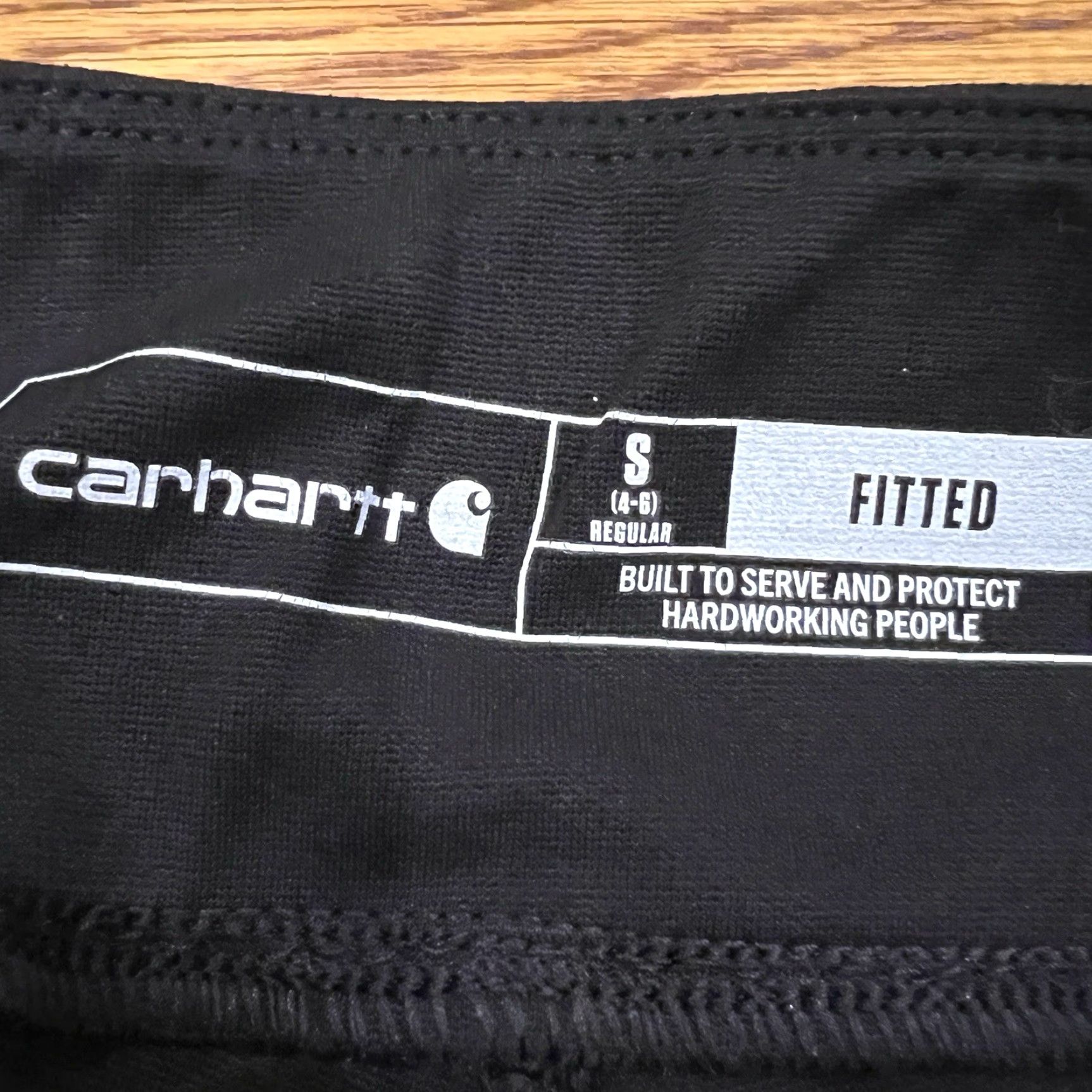 Carhartt VINTAGE Carhartt Women's Slim Fit Utility Pants Tapered Leg S Black Workwear Spring Fall Size 28" / US 6 / IT 42 - 3 Thumbnail