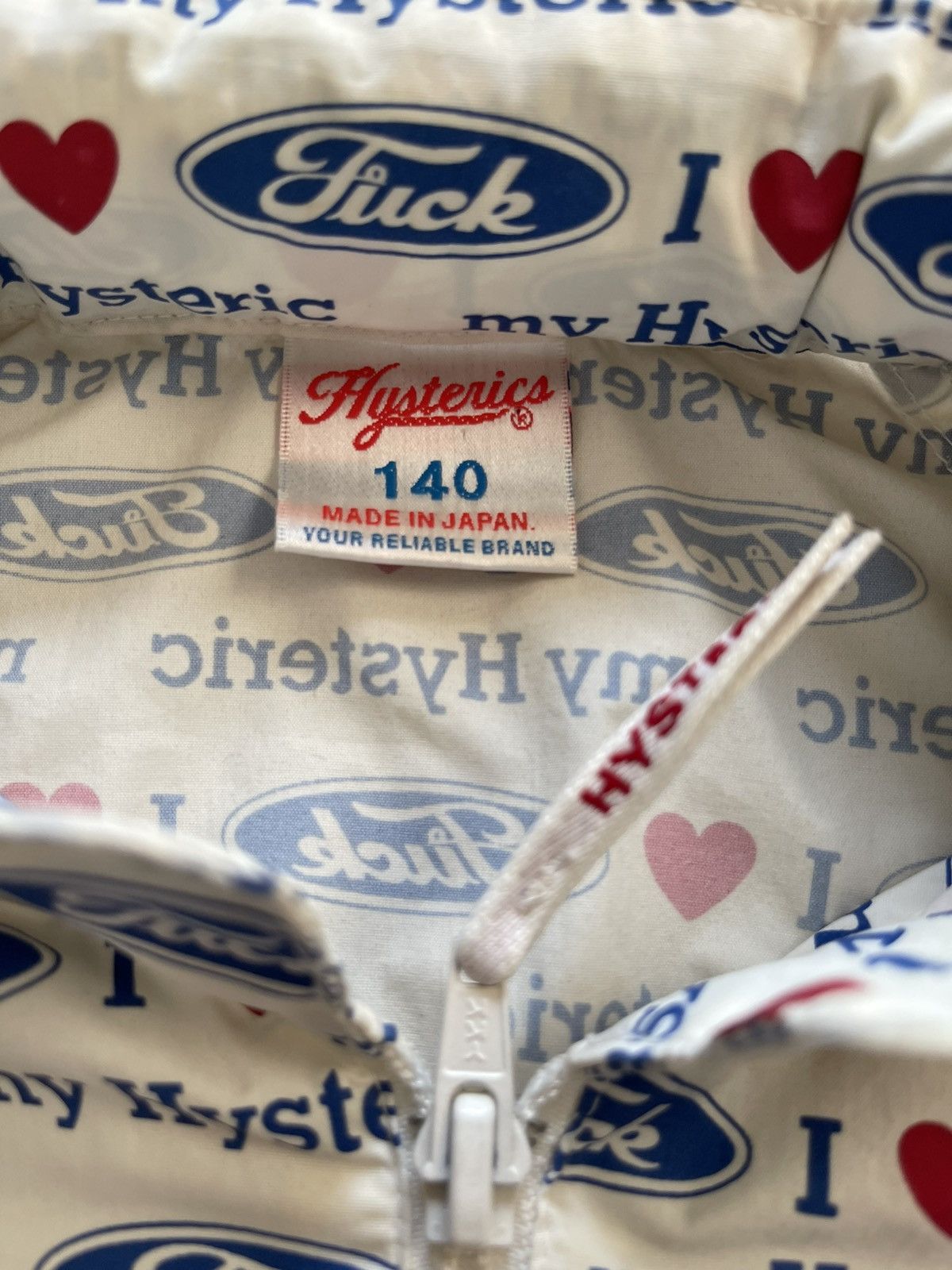 Hysteric Glamour 2000s Hysteric Glamour Overprint Fuck Love JACKET #98 Size US XS / EU 42 / 0 - 12 Thumbnail