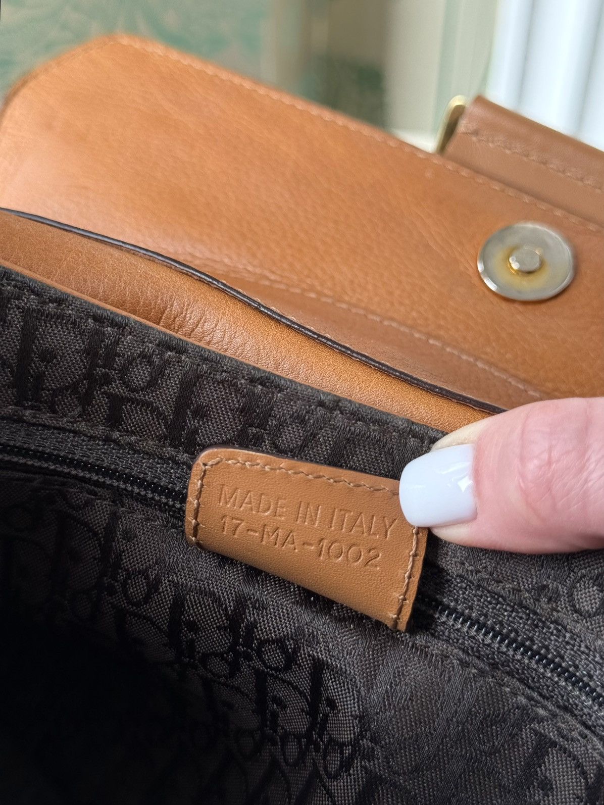 Dior Dior Brown Leather Street Chic Columbus Avenue Shoulder Bag Size ONE SIZE - 12 Thumbnail