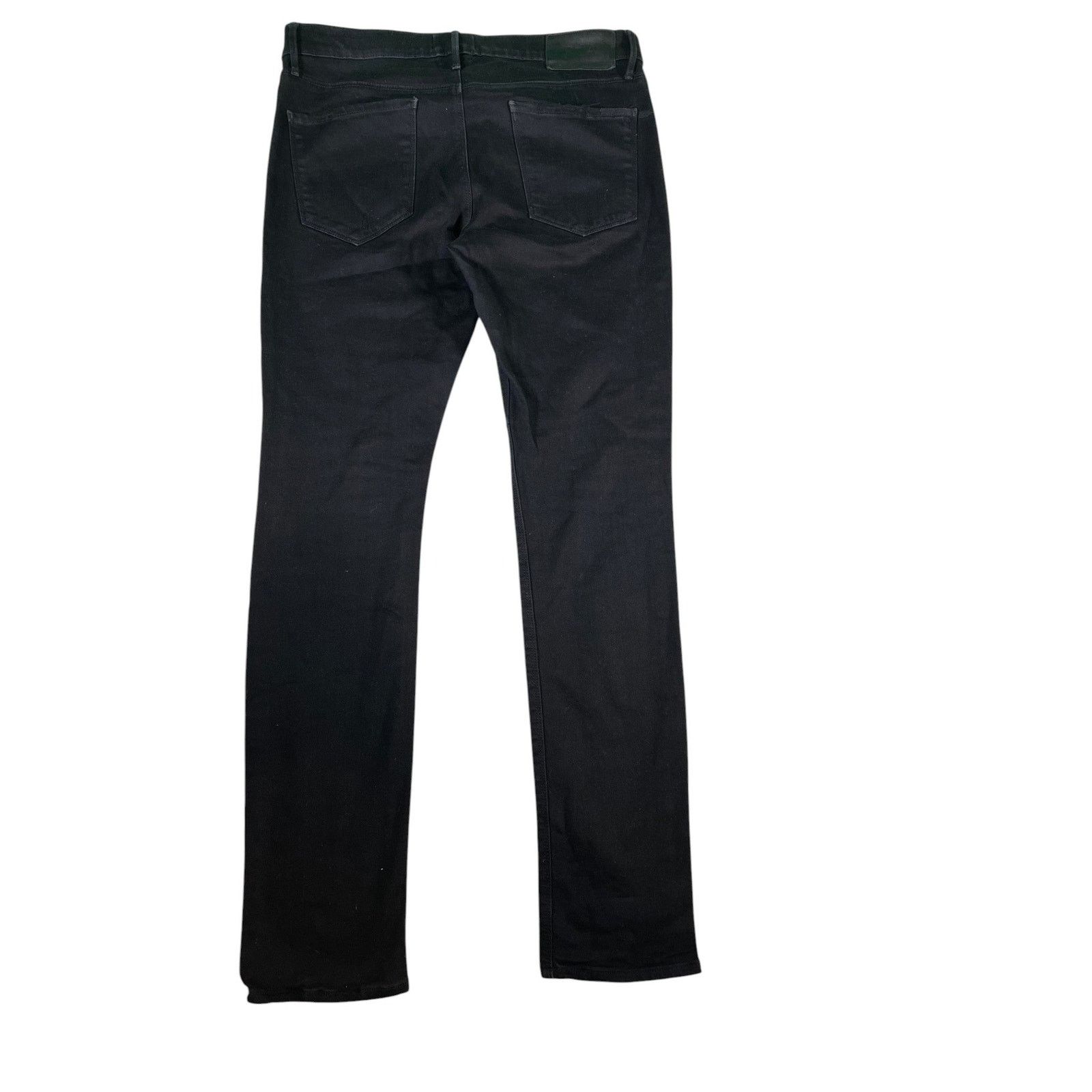 Rta RTA Logo Knee Ripped Black Jeans Size US 32 / EU 48 - 2 Thumbnail