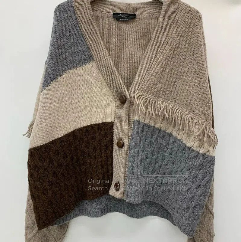 Max Mara MaxMara Multi-Color Women's Cardigan . Size XS / US 0-2 / IT 36-38 - 5 Thumbnail