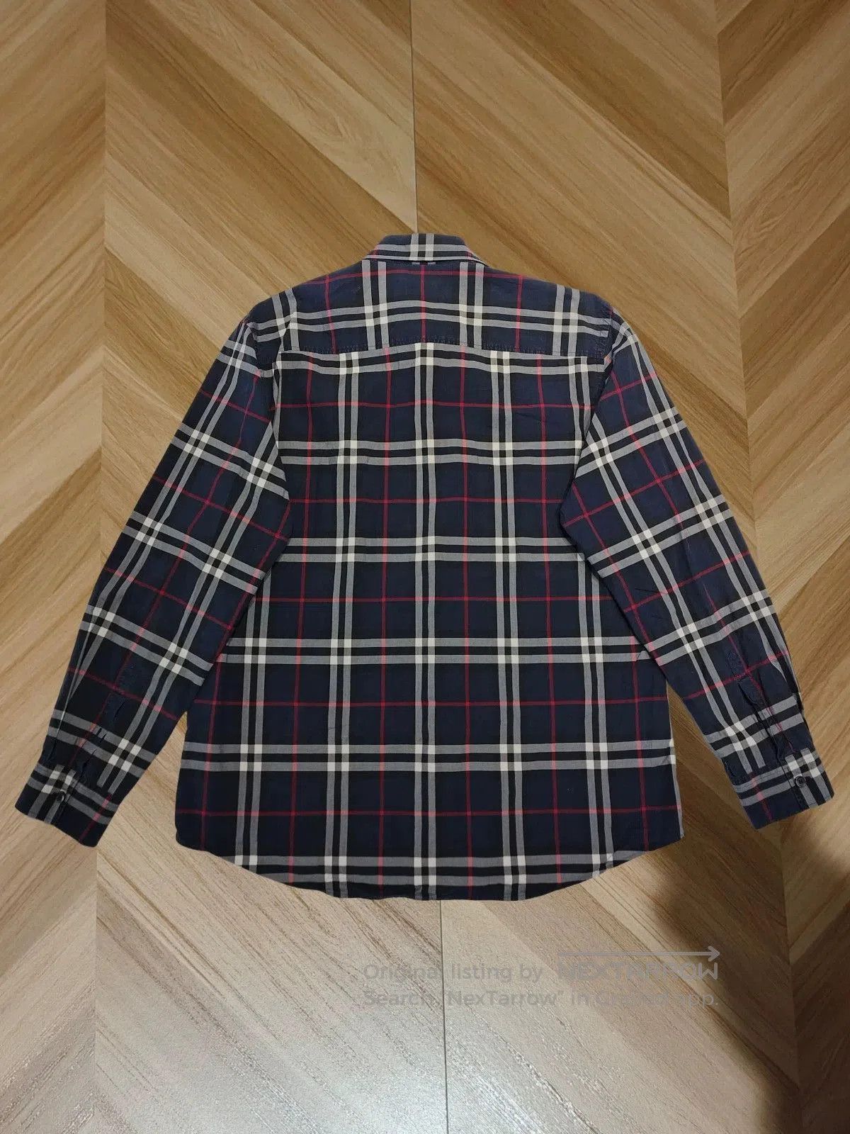 Burberry burberry plaid long sleeve shirt for men. Size US XL / EU 56 / 4 - 2 Thumbnail