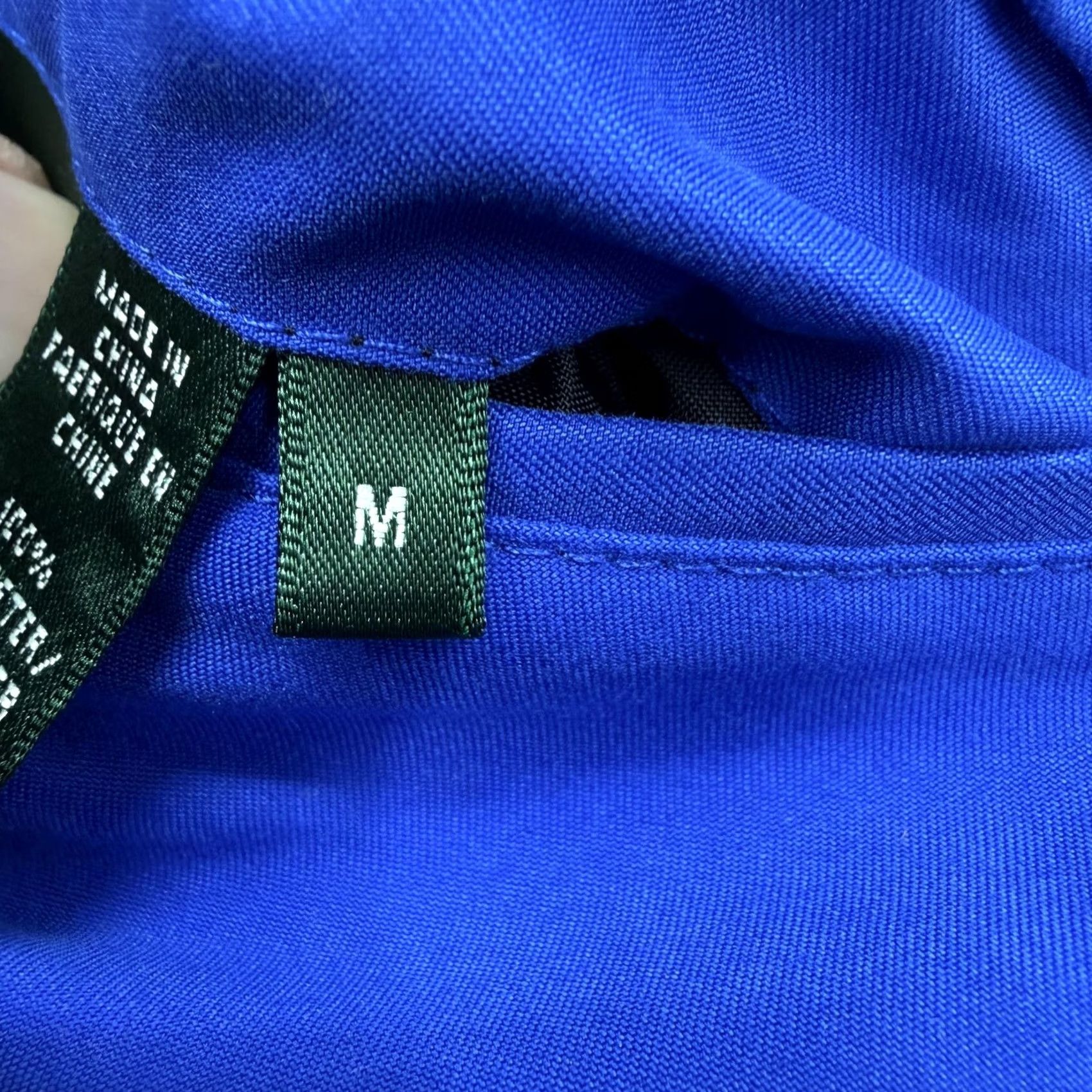Ralph Lauren Lauren Ralph Lauren Vest Womens Medium Reversible Quilted Full Zip Black/Blue Pockets L-RL Logo Size M / US 6-8 / IT 42-44 - 4 Thumbnail