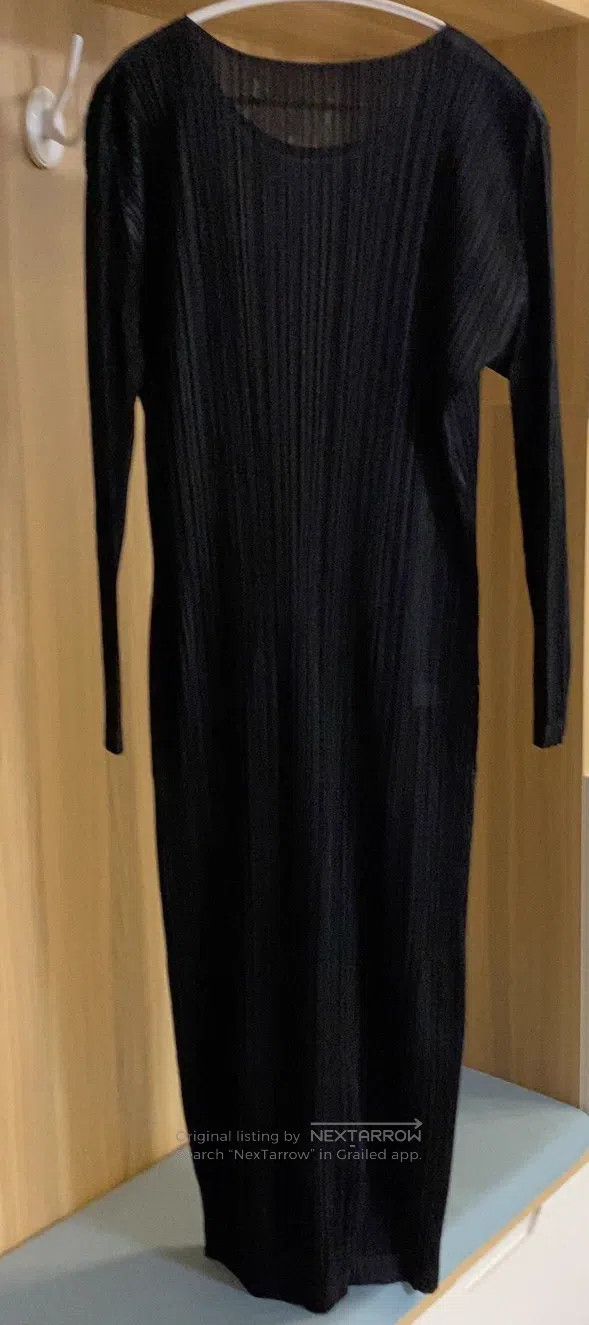 Issey Miyake Issey Miyake Black Dress Size L / US 10 / IT 46 - 5 Thumbnail