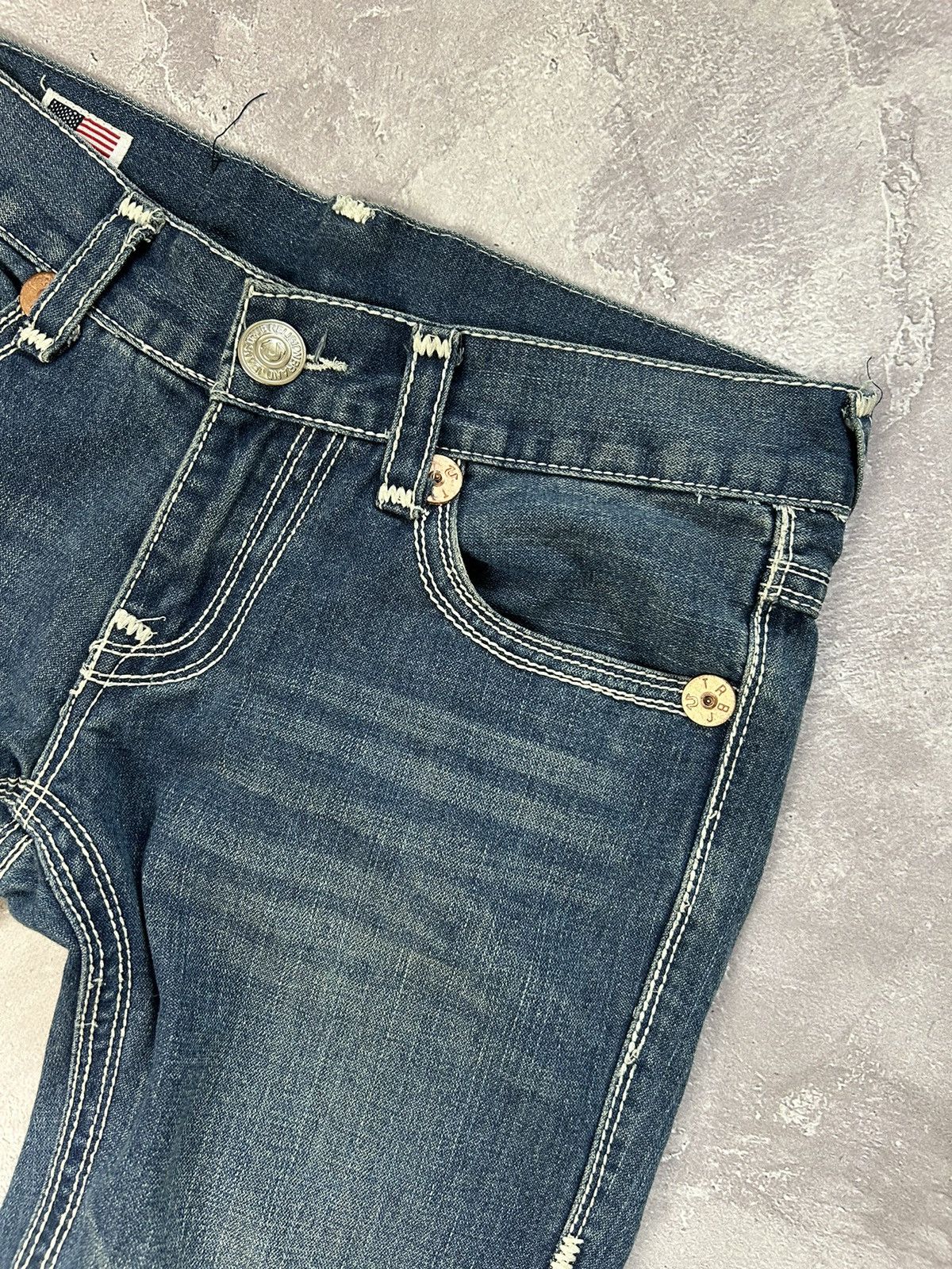 True Religion × Vintage True Religion Billy Super T Denim Blue Jeans Size W32 L33 Size US 32 / EU 48 - 9 Thumbnail