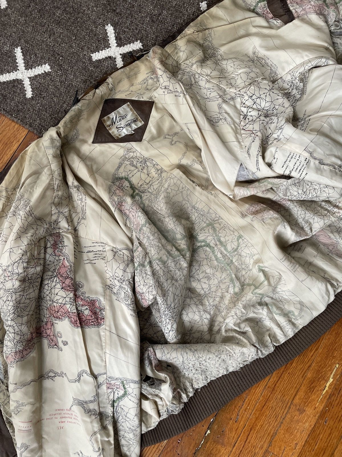 Other MARCO SERAFINO WORLD MAP JACKET Size US XXL / EU 58 / 5 - 10 Thumbnail