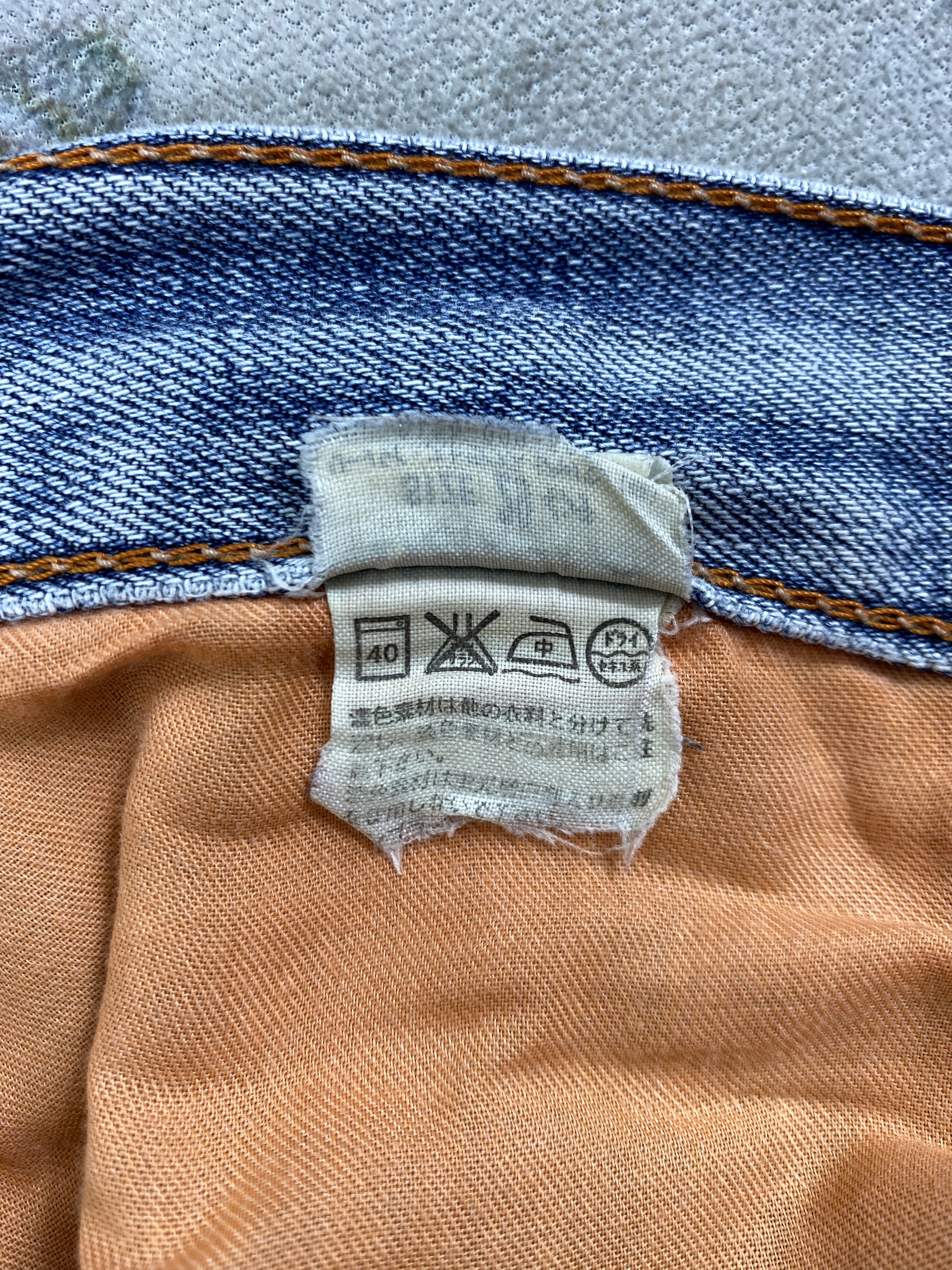 Levi's Distressed Blue Vintage Levi's 502 31x28 Denim -SJ192 Size US 31 - 8 Thumbnail