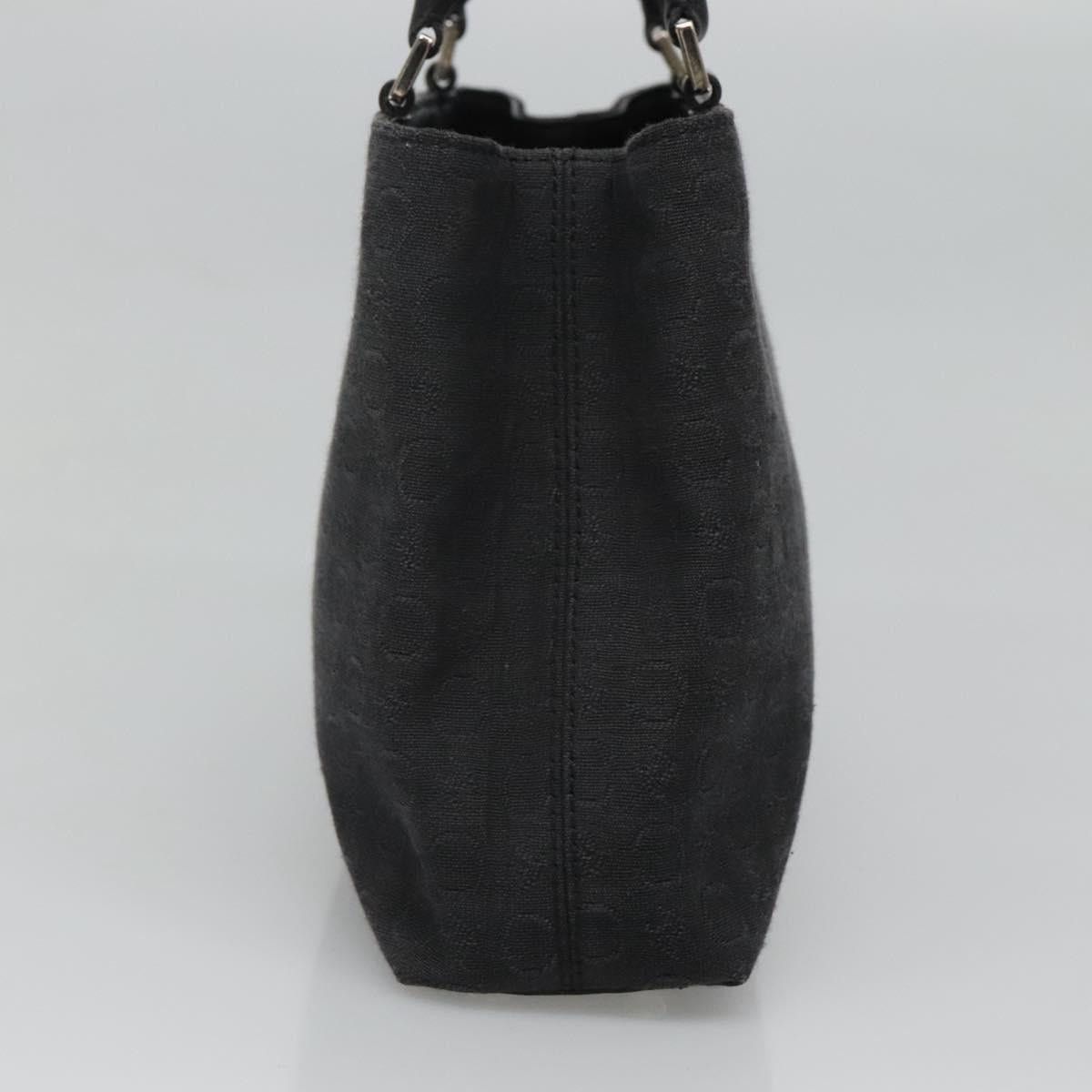 Celine CELINE C Macadam Canvas Hand Bag Black Size ONE SIZE - 5 Thumbnail
