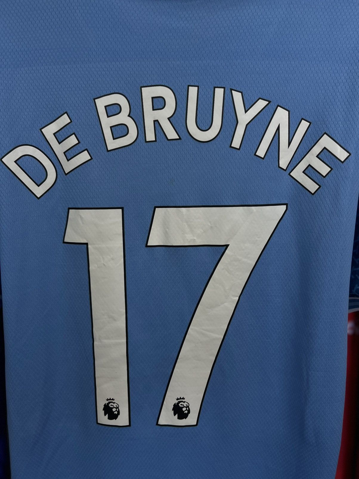Puma Soccer Jersey Puma Manchester City 2022/23 De Bruyne #17 Size US L / EU 52-54 / 3 - 6 Thumbnail