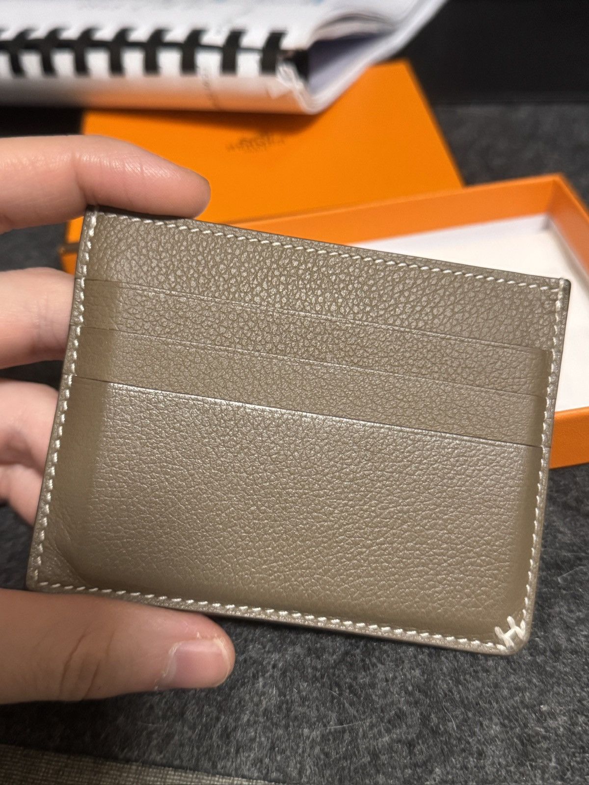 Hermes Hermes H Sellier card holder Size ONE SIZE - 2 Thumbnail