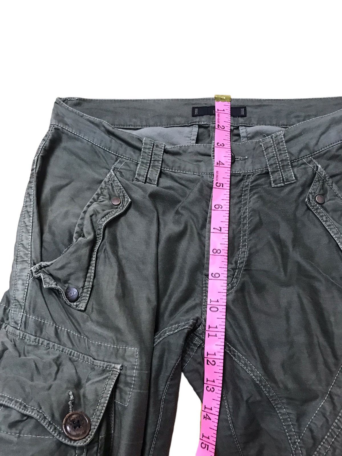 If Six Was Nine × Japanese Brand × KMRii HALB TACTICAL POCKET CARGO PANT Size US 32 / EU 48 - 5 Thumbnail