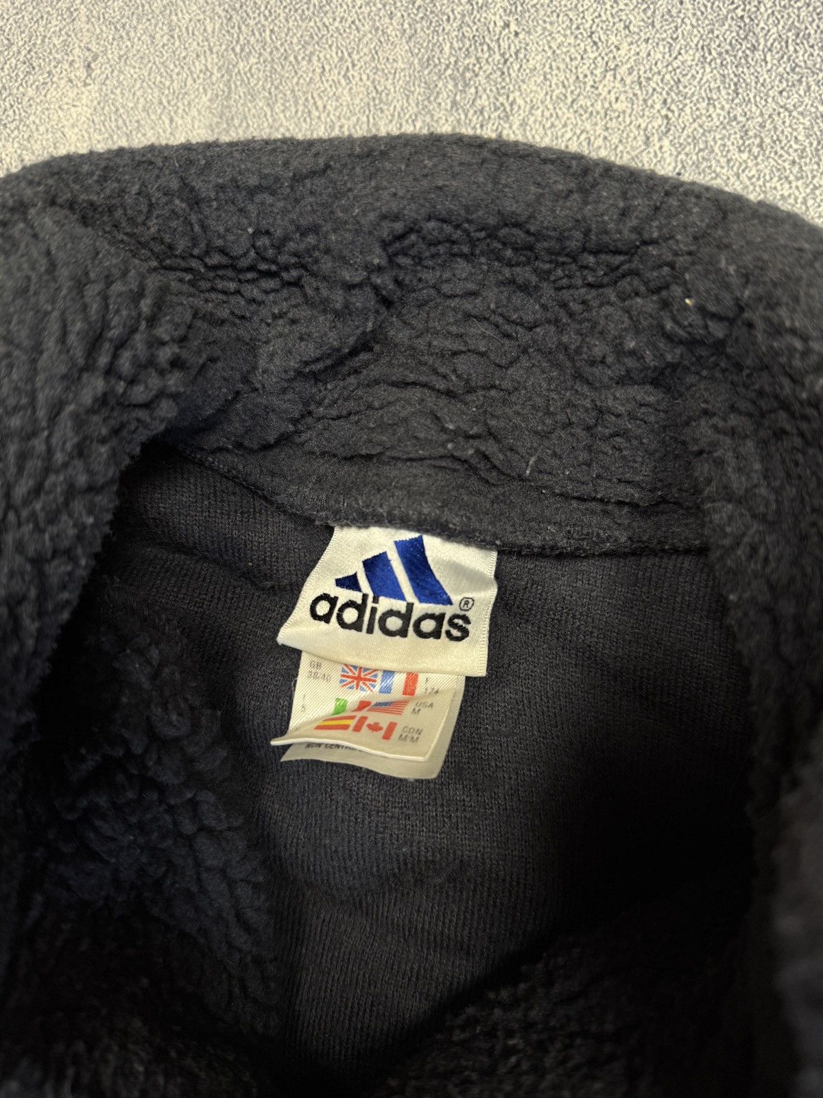 Adidas Adidas Vintage Fleece Jacket 1/4 zip Size S Size US S / EU 44-46 / 1 - 4 Thumbnail
