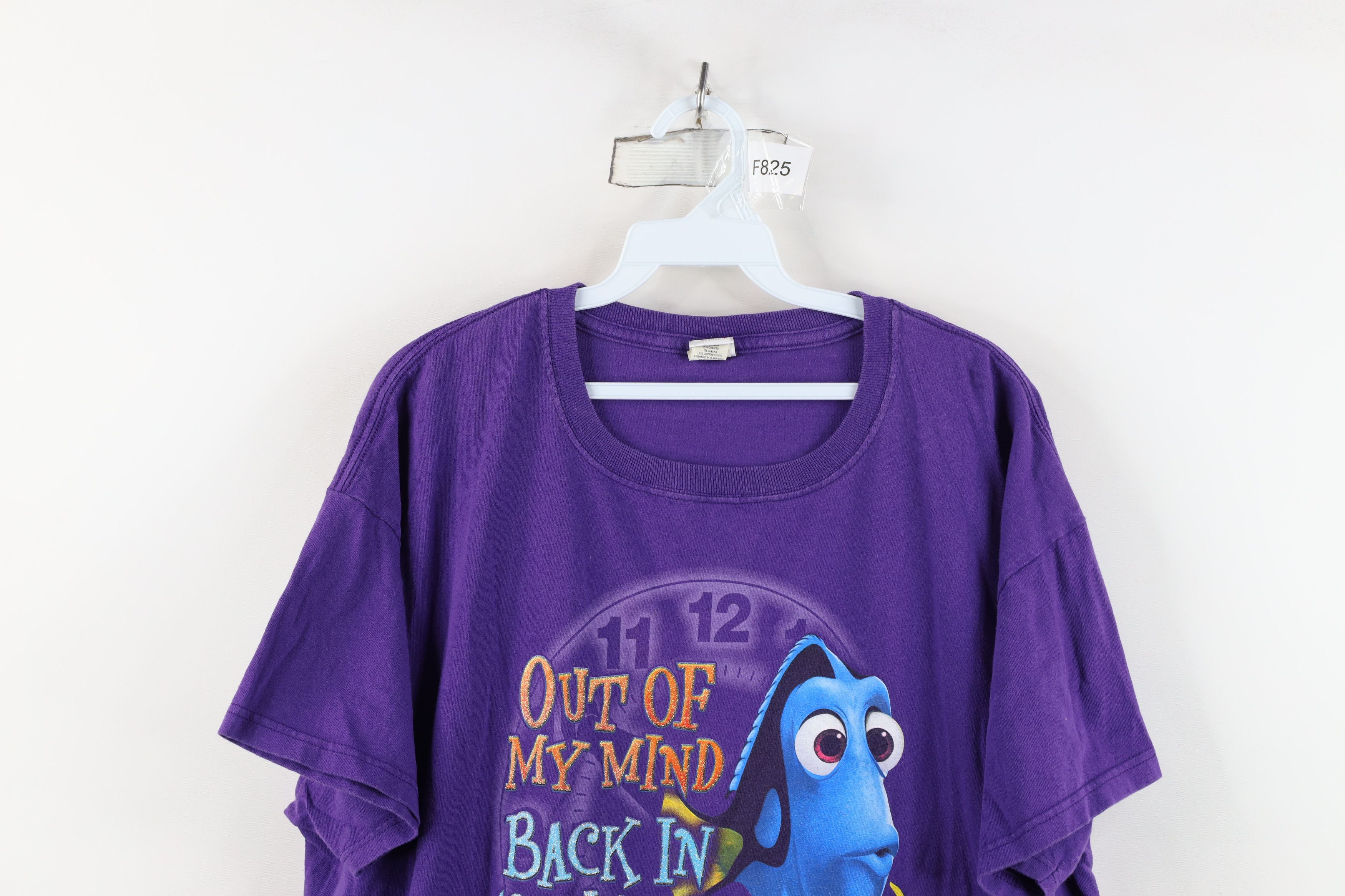 Disney Vintage Disney Pixar Finding Nemo Dory Fish T-Shirt Purple Size XXL / US 16-18 / IT 52-54 - 2 Thumbnail