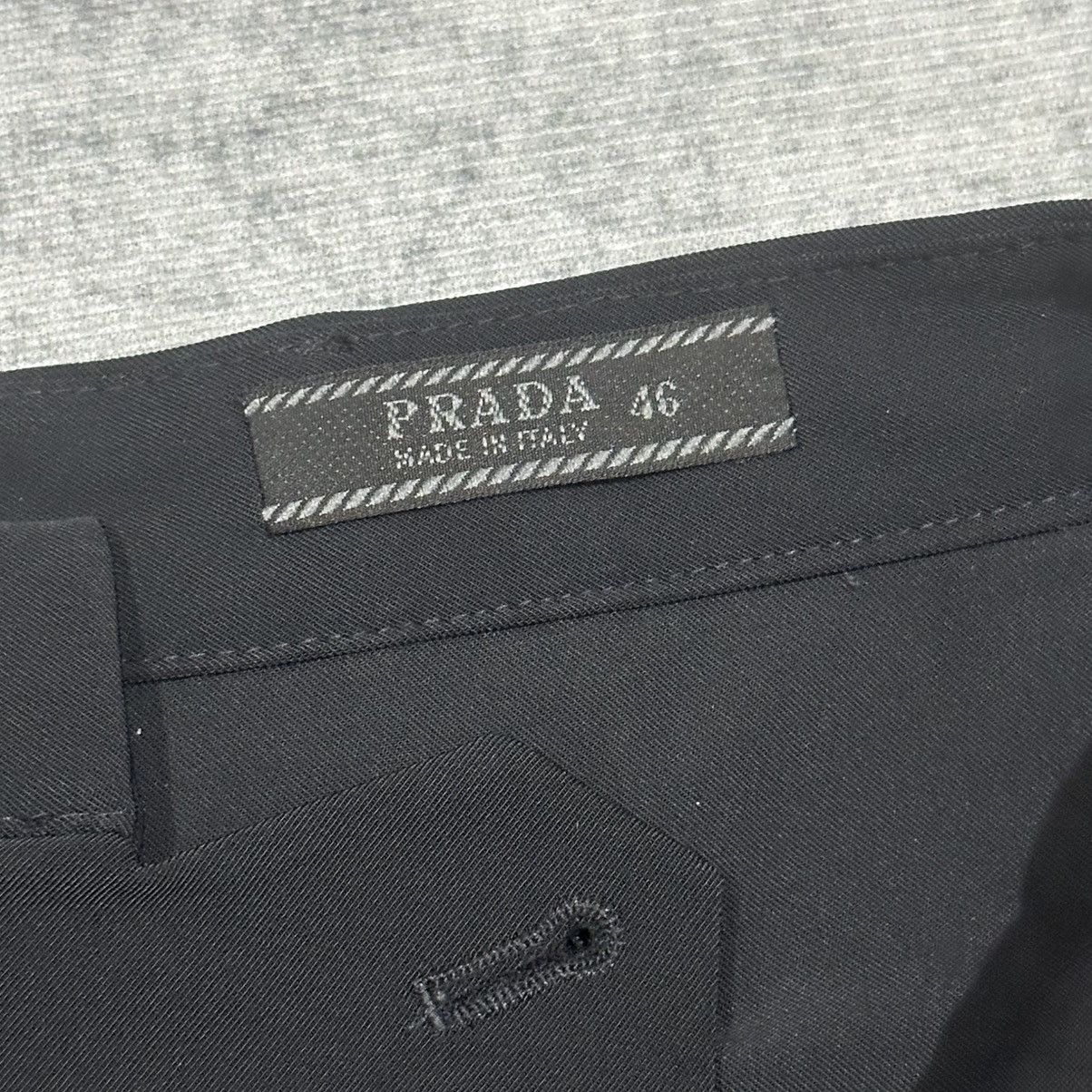 Prada Prada - Slit Velcro Strap - Pants Size US 30 / EU 46 - 8 Thumbnail