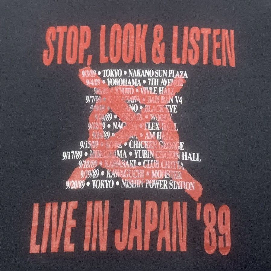 Vintage 80s Cry Wolf Band Tour Japan Tshirt