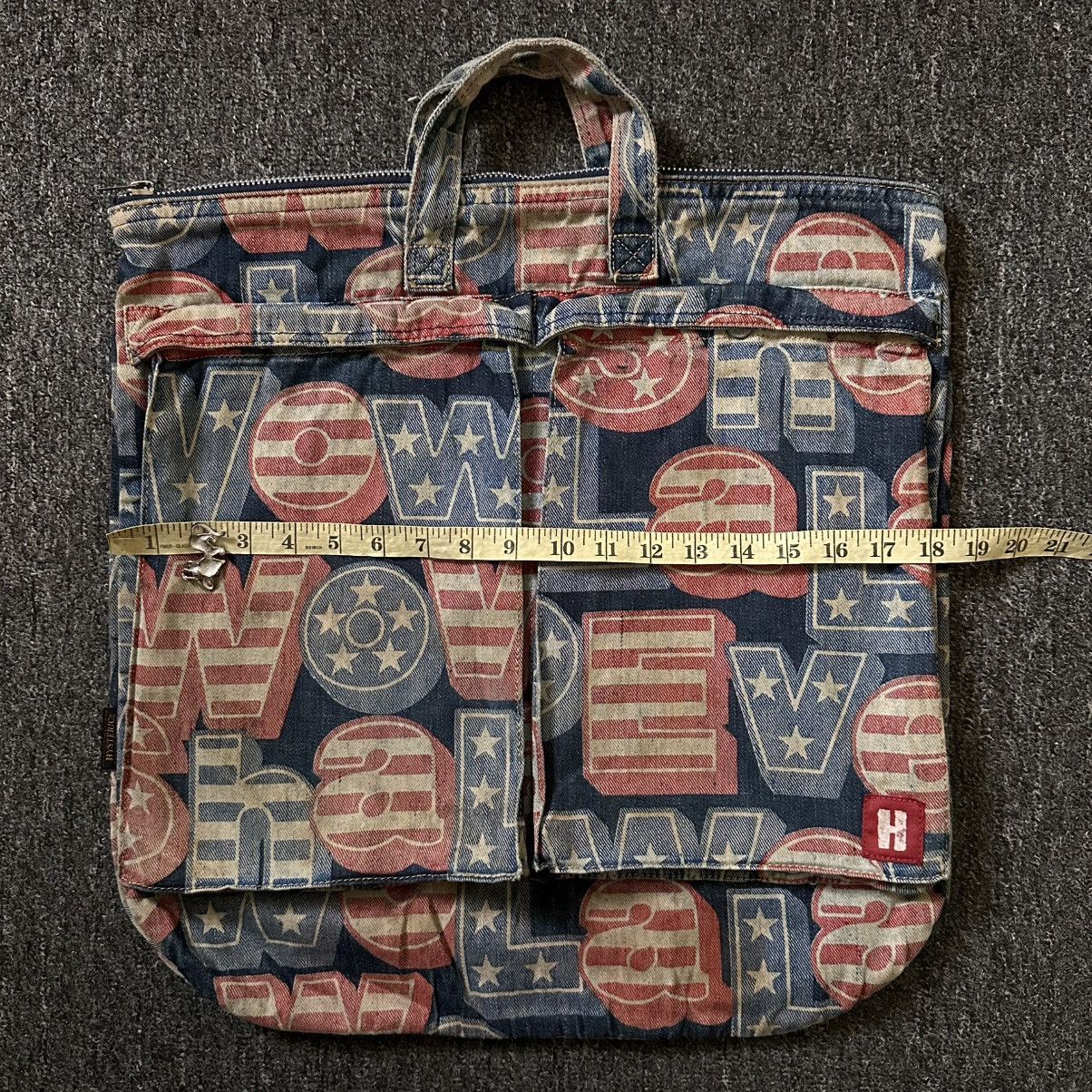 Hysteric Glamour HYSTERIC GLAMOUR DENIM MILITARY STYLE HELMET BAG Size ONE SIZE - 16 Thumbnail