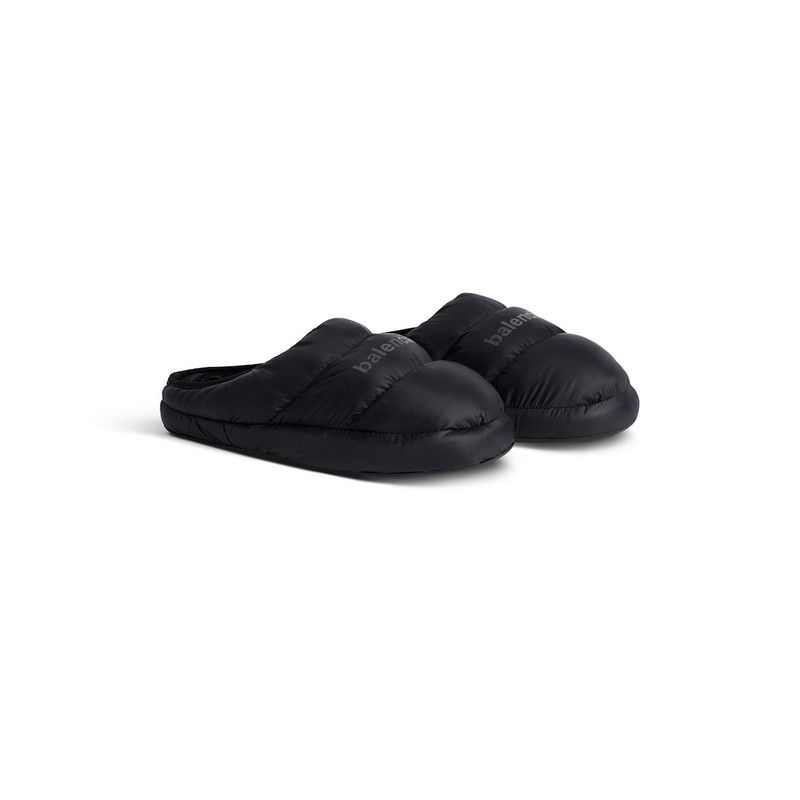 Balenciaga o1bcso1str0426 Alaska Slippers in Black Size US 7 / EU 40 - 2 Thumbnail