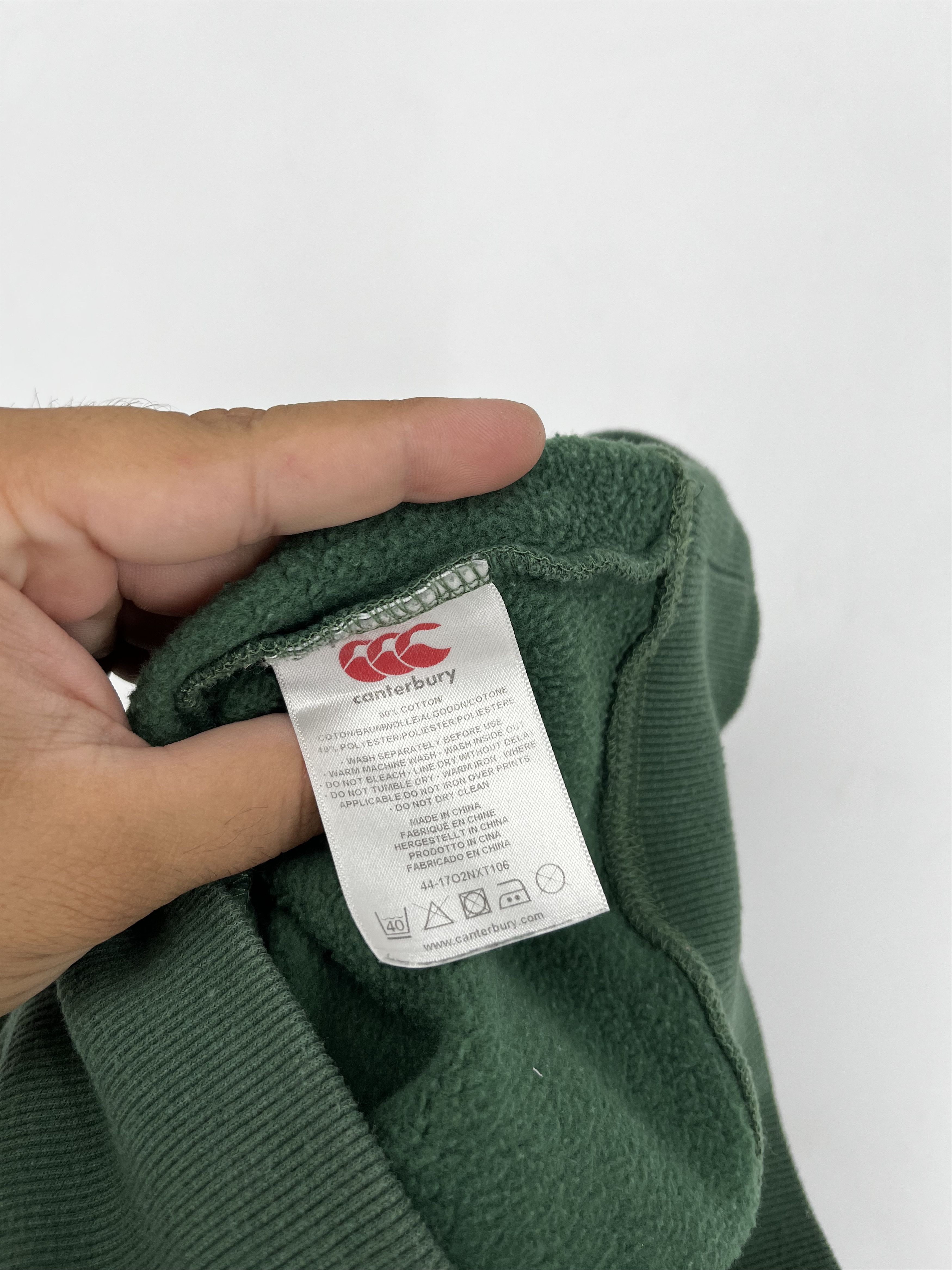 Other Vintage Canterbury Of New Zealand Rugby Green Hoodie M Size US M / EU 48-50 / 2 - 14 Thumbnail