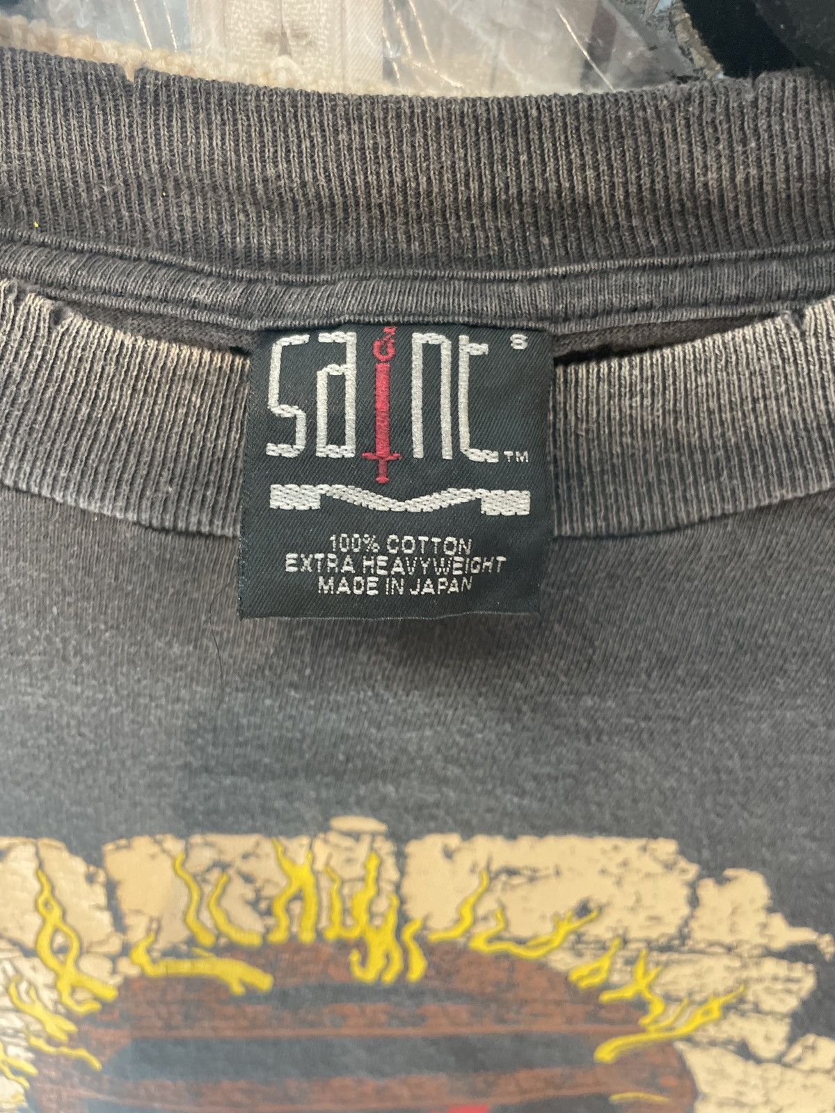 Saint Michael Saint Michael Live in Hell Long-Sleeve T-Shirt Black S Size US S / EU 44-46 / 1 - 4 Thumbnail
