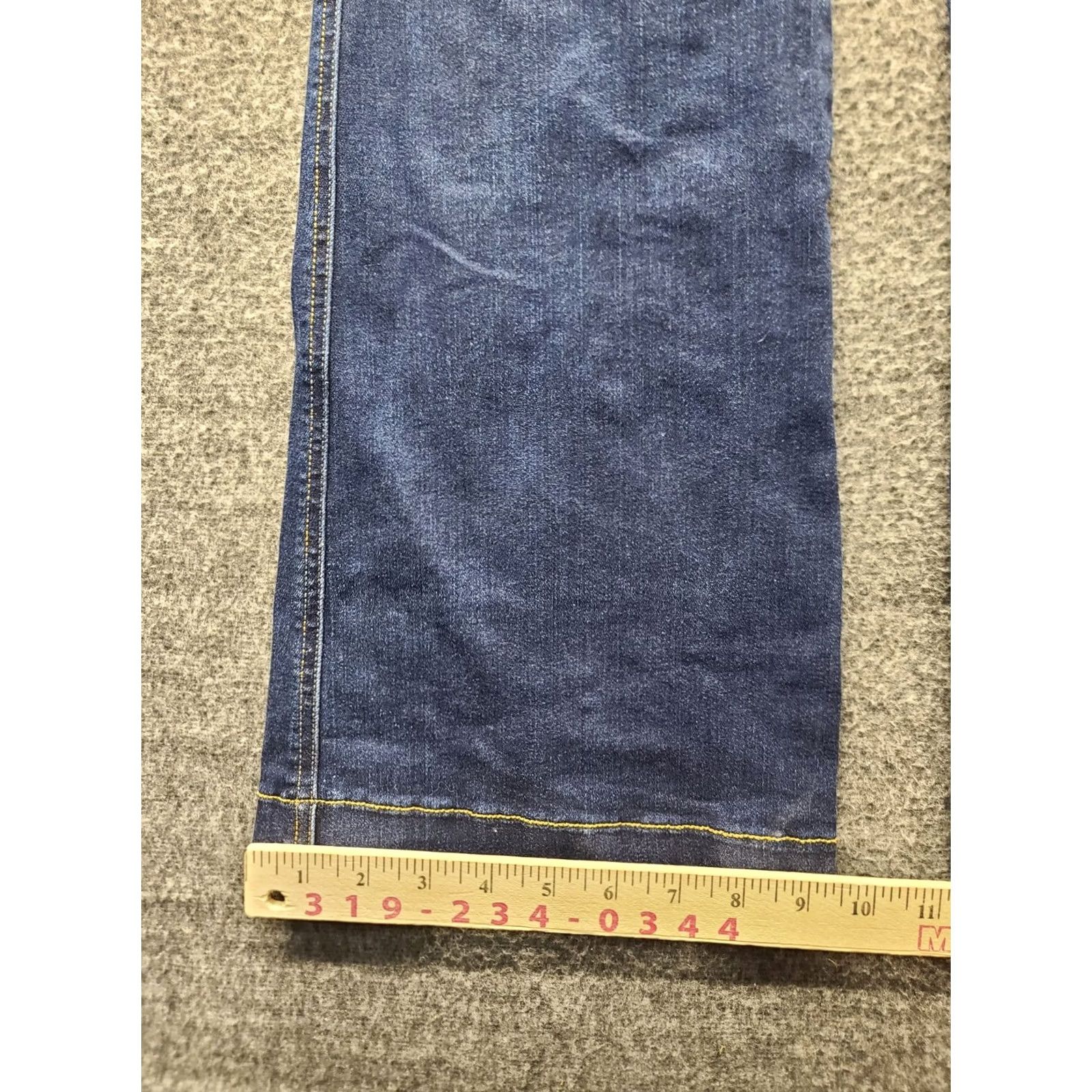 Spanx Spanx Jeans Womens M 30x33 Everywhere Flare High Rise Jegging Distressed Blue Denim Slim Straight City Bohemian Hipster Womens Size 32" / US 10 / IT 46 - 6 Thumbnail