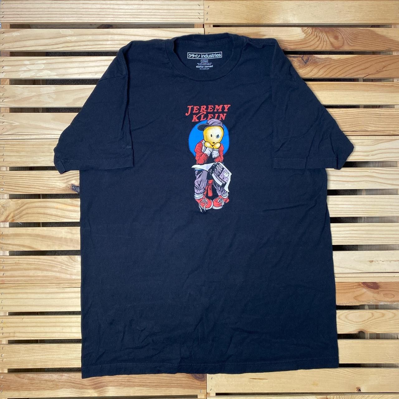 World Industries World Industries x Jeremy Klein Black Skate Tee Size XL Size US XL / EU 56 / 4 - 1 Thumbnail